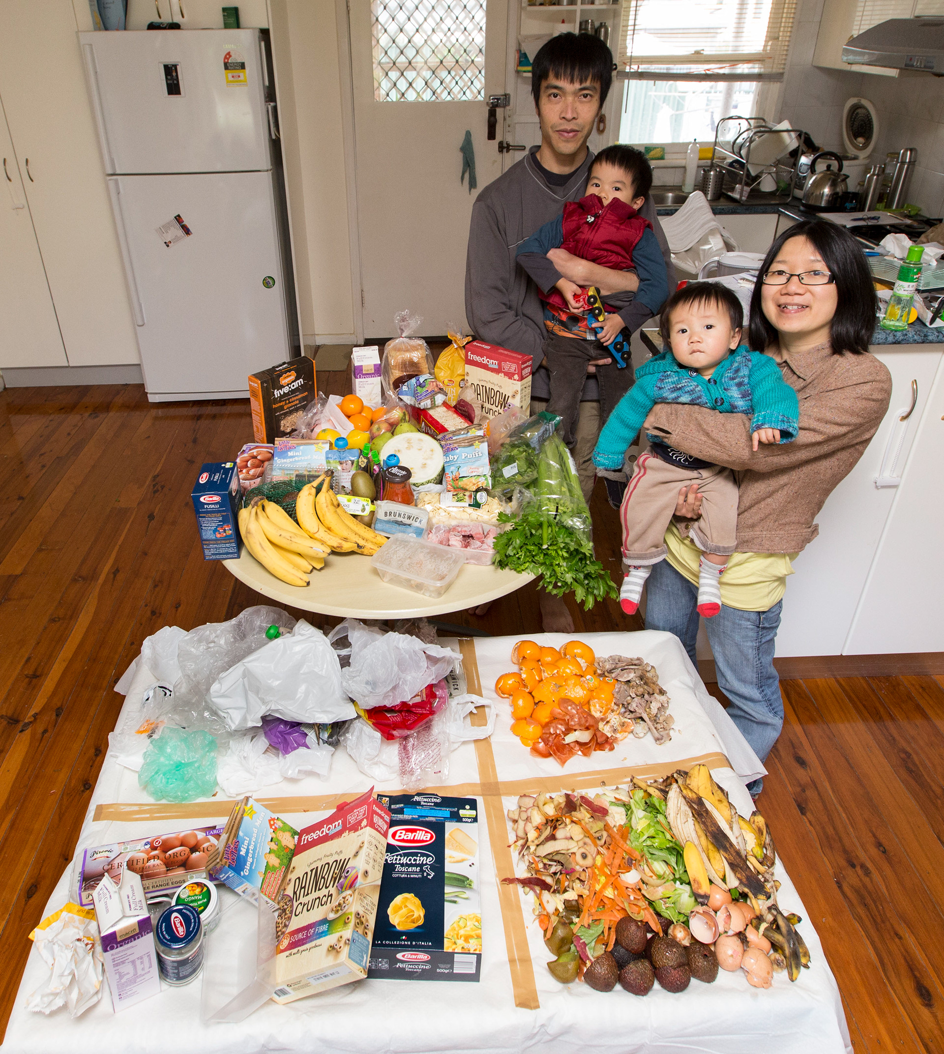 Sorting the waste