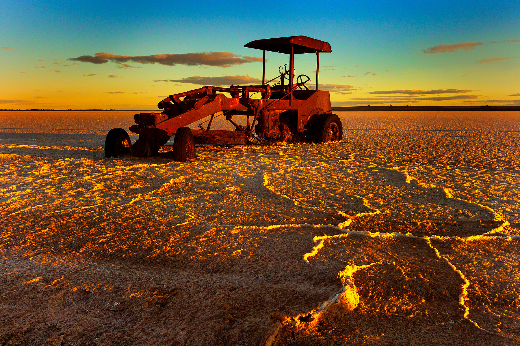 Abandoned, Lake Tyrrell
