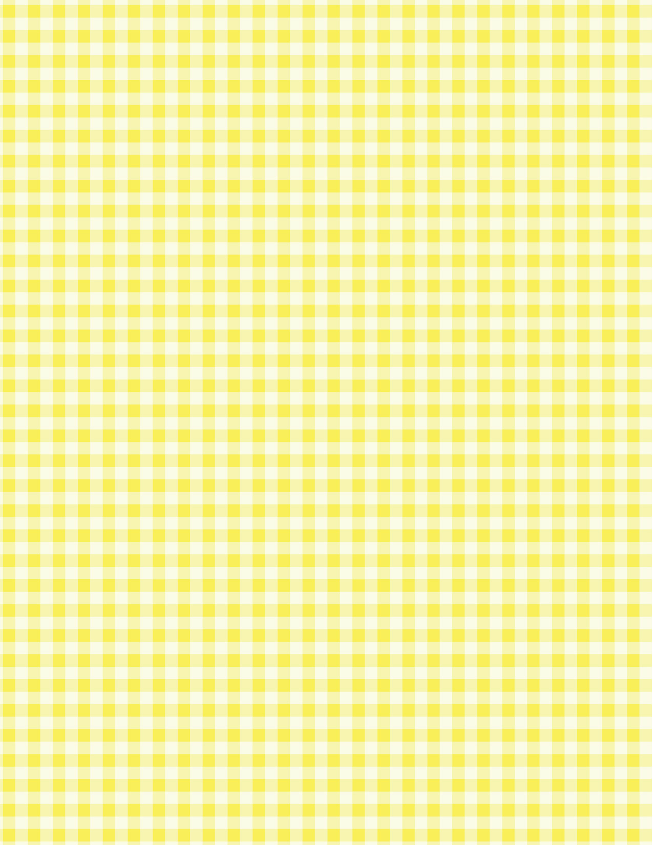 Summer Gingham - Sunshine Yellows