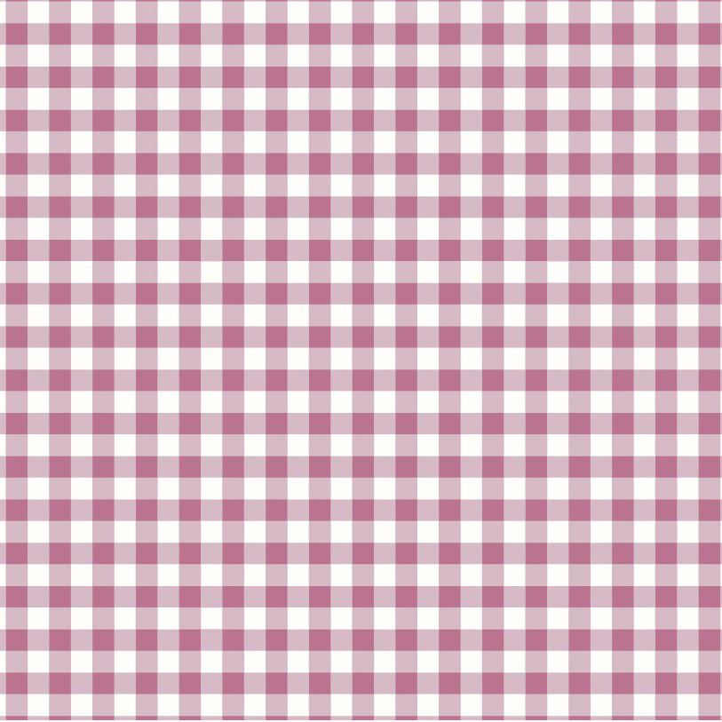 Summer Gingham - Rose