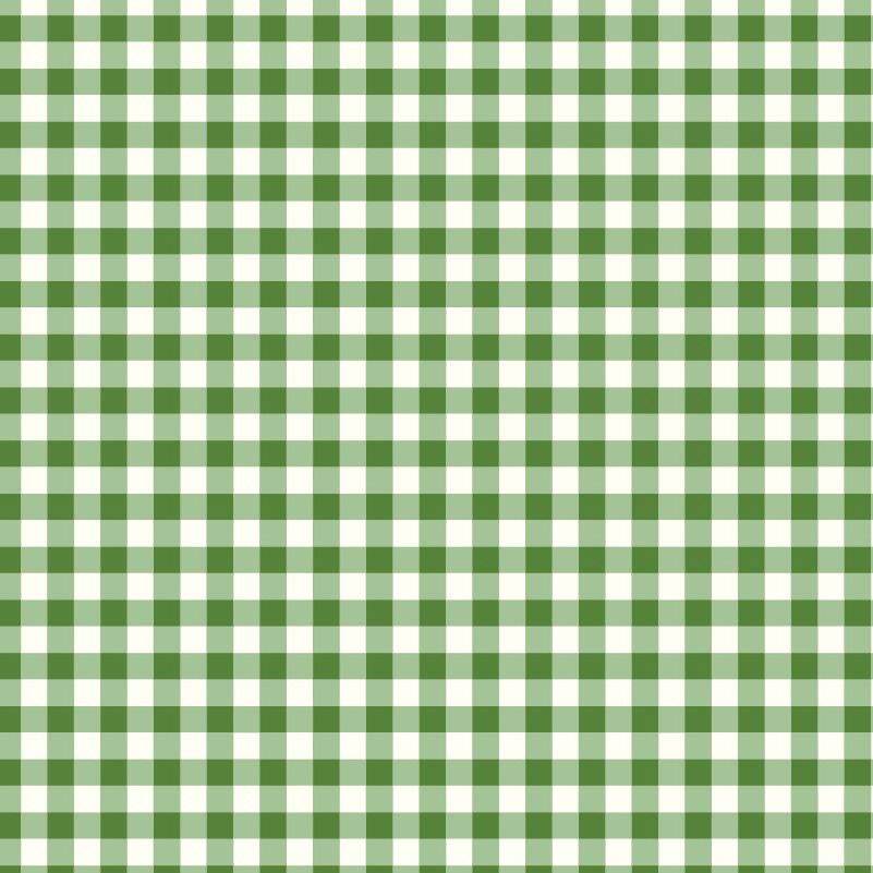 Summer Gingham - Grassy Greens