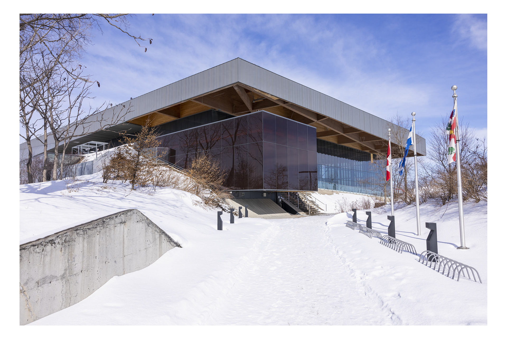 stade de soccer de Montréal. Architecture of Saucier and Perrotte Architectes