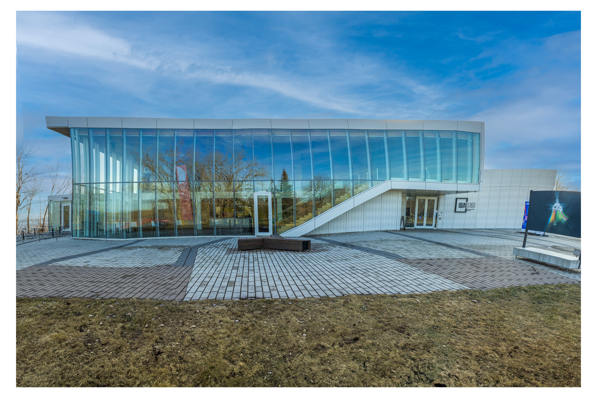Quai 5160, Maison de la culture de Verdun. Architecture of FABG