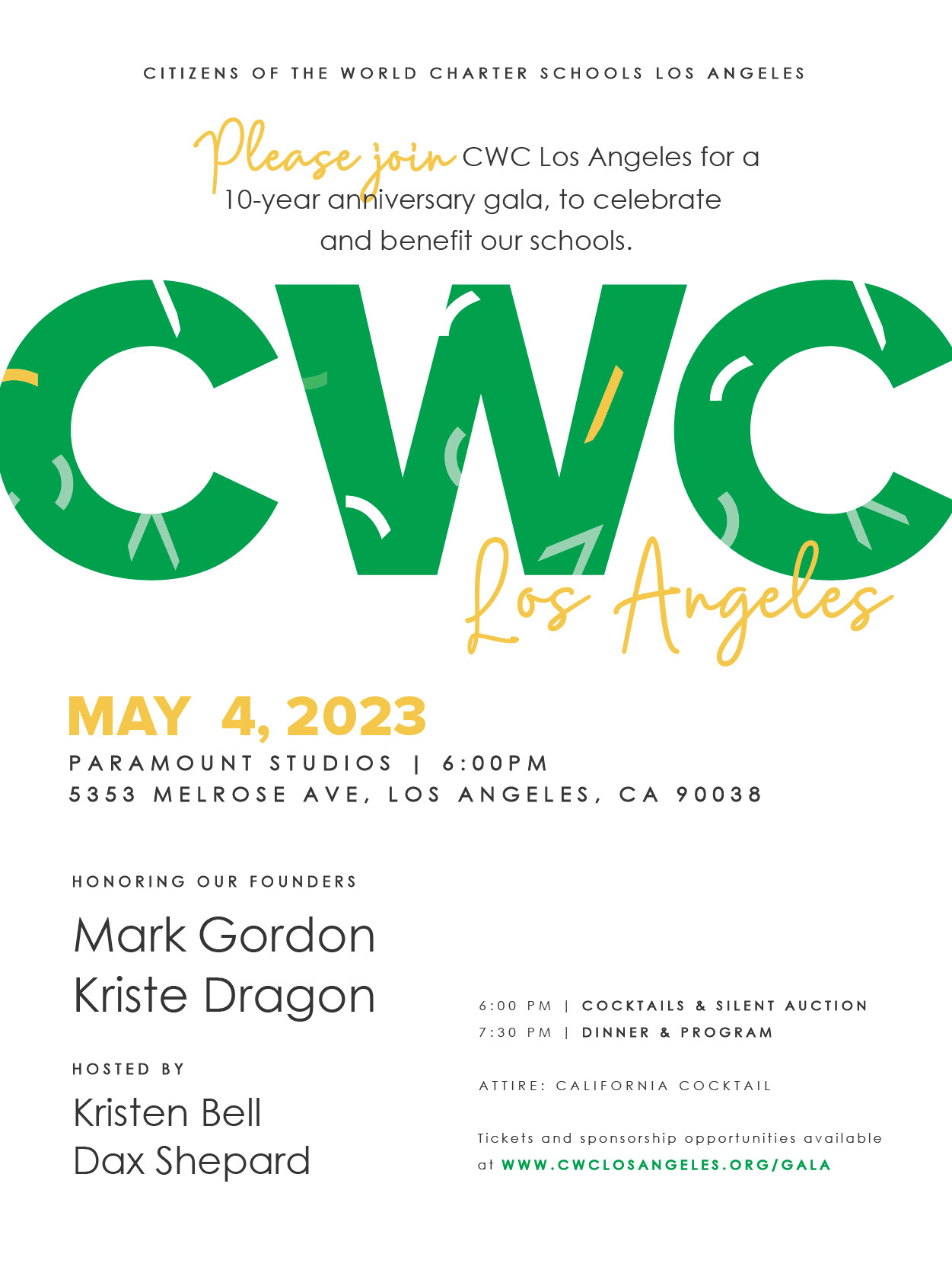 Gala 2023 Invitation