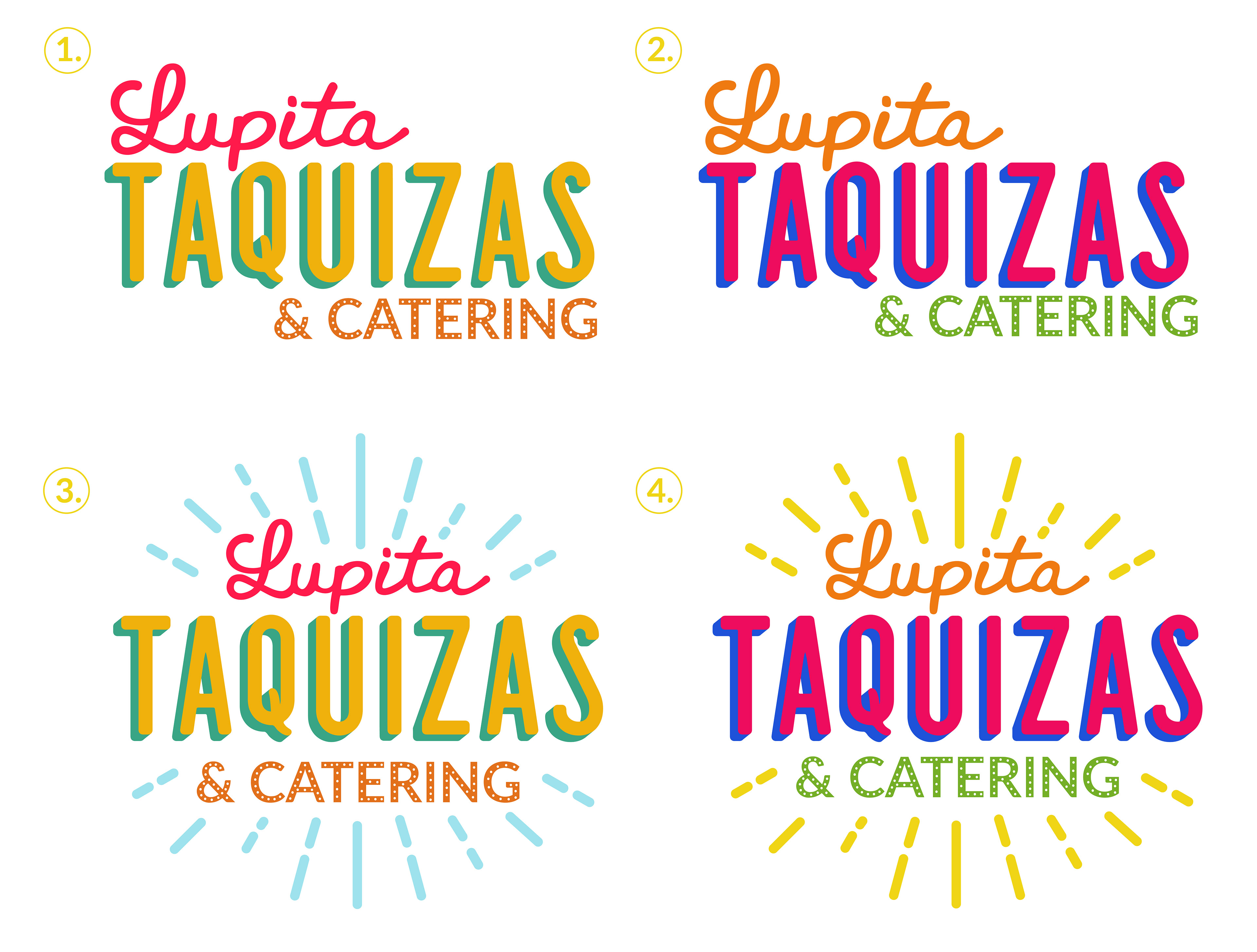 Logo options for client