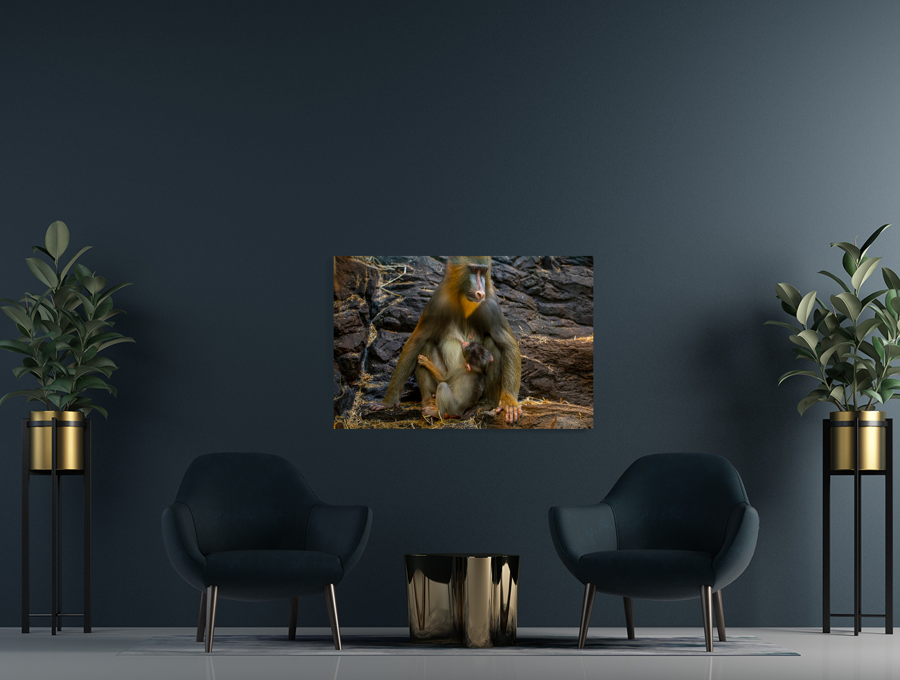 11532 MANDRILL MONKEY