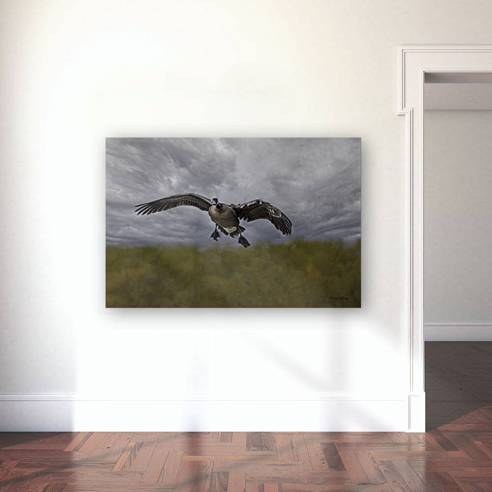 Canvas 10487 Landing Gear Canvas Print with Floating Frame