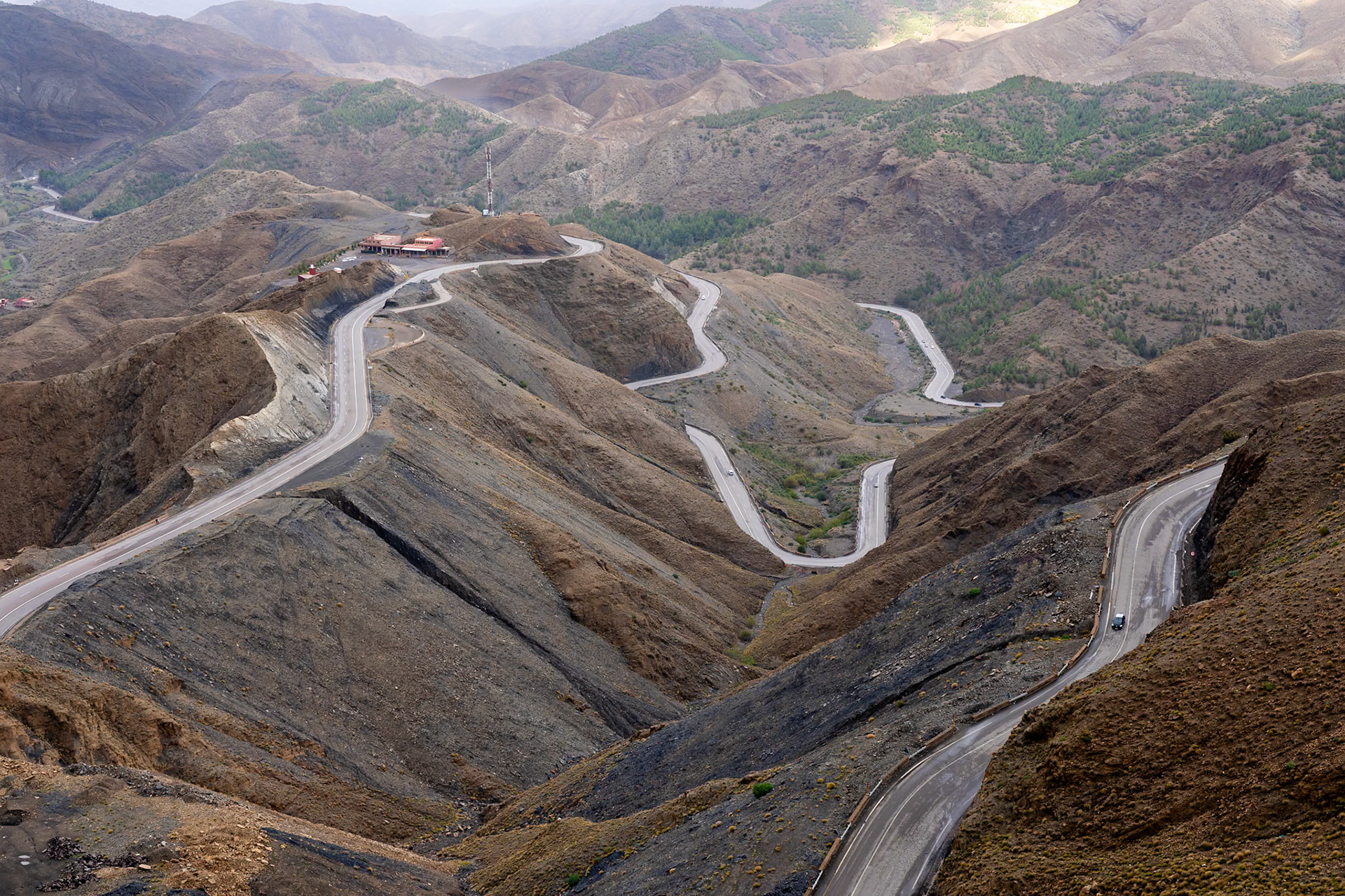 Mountain road, Tizi N Tichka Morocco 2024