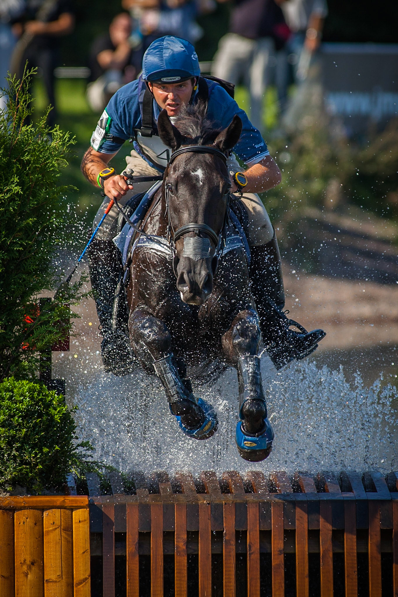 Clayton Fredericks på Nullabur, Malmö Horse Show 2006.