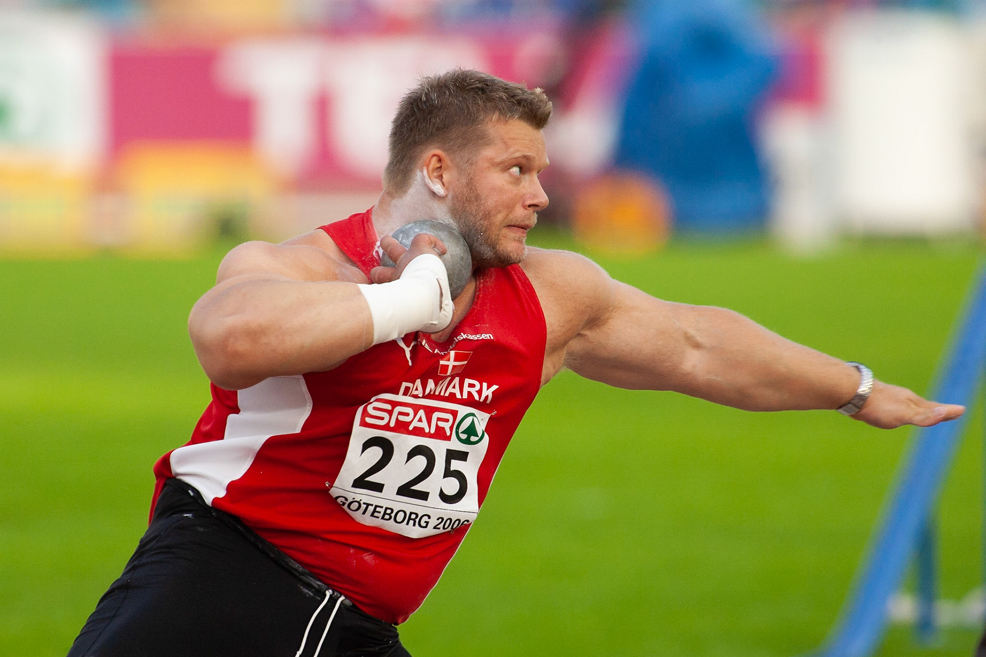 at the European Championship in Gothenburg 2006.