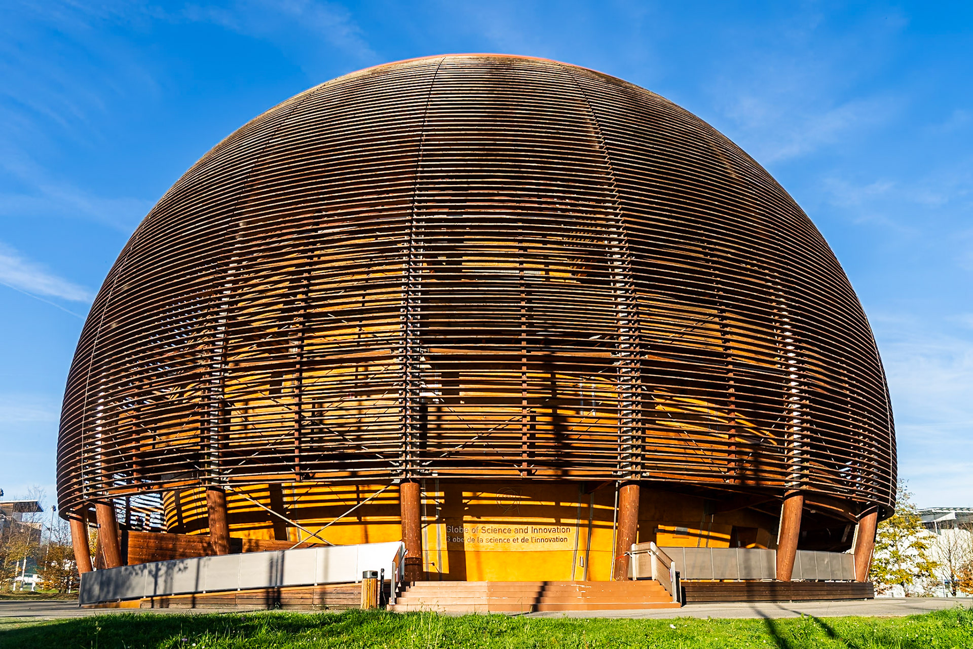 Globe of Science and Innovation at CERN, Geneva Switzerland