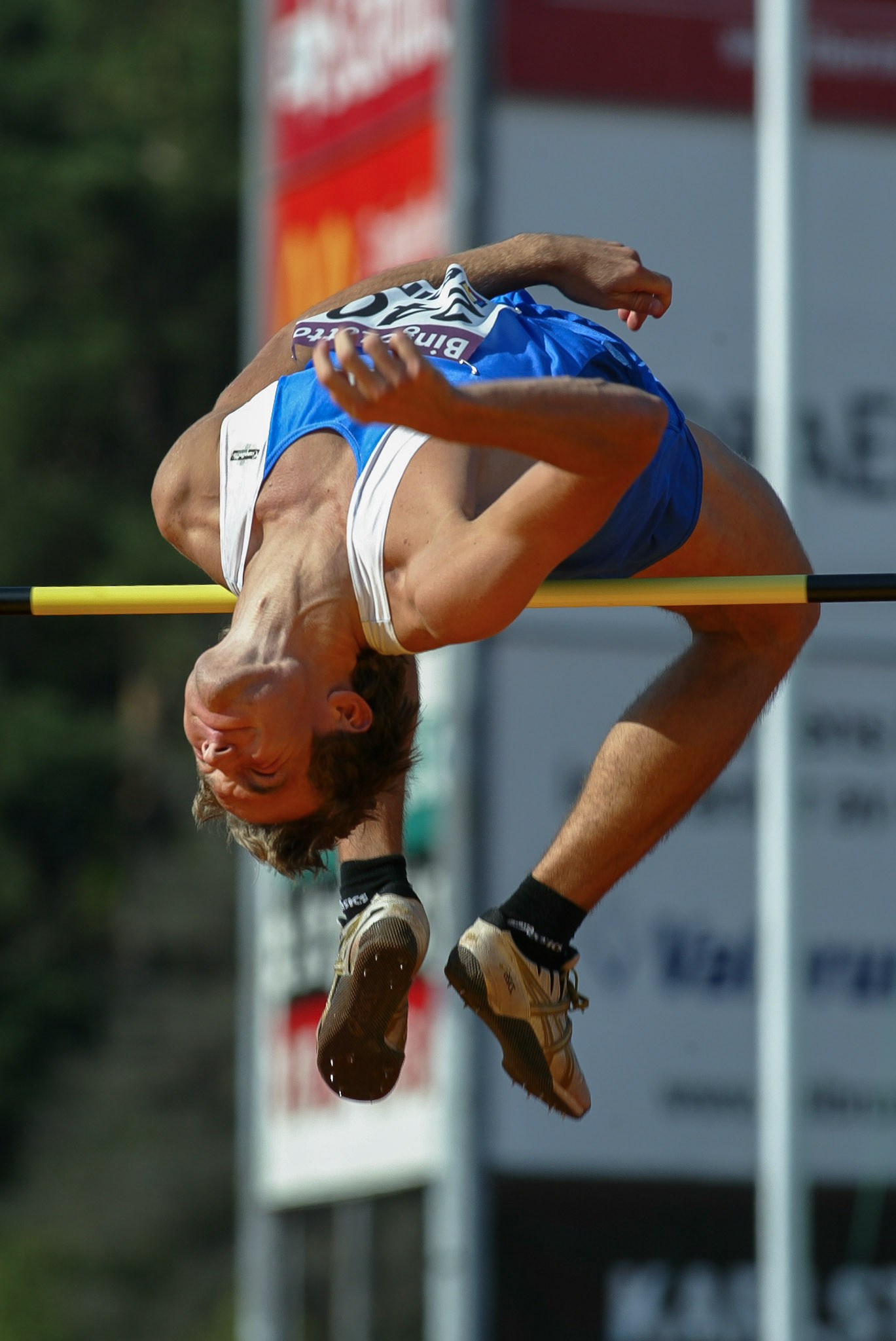 The junior Linus Thörnblad took the bronze  at the Swedish Championship in Karlstad 2004.