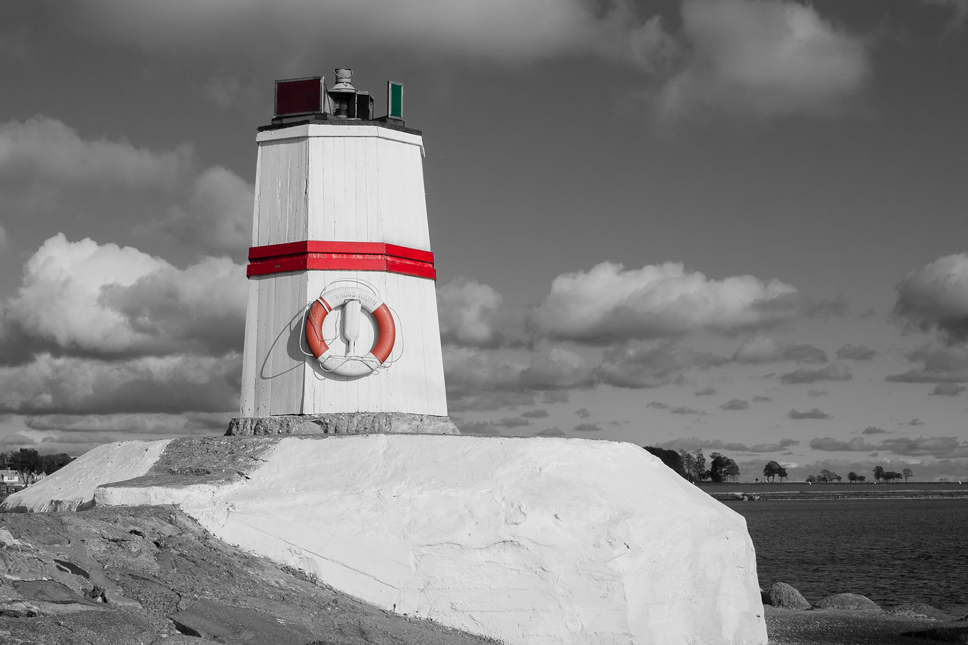 Fyr / Lighthouse, Vikhög 2009