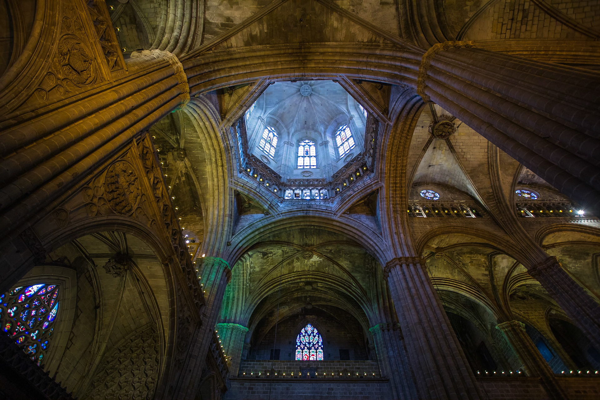 Catedral de Barcelona, Barcelona Spanien 2017