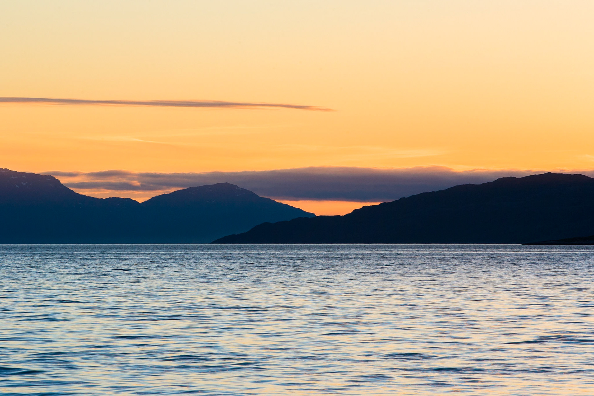 Midnattsol / Midnight sun, Alta Norway 2013