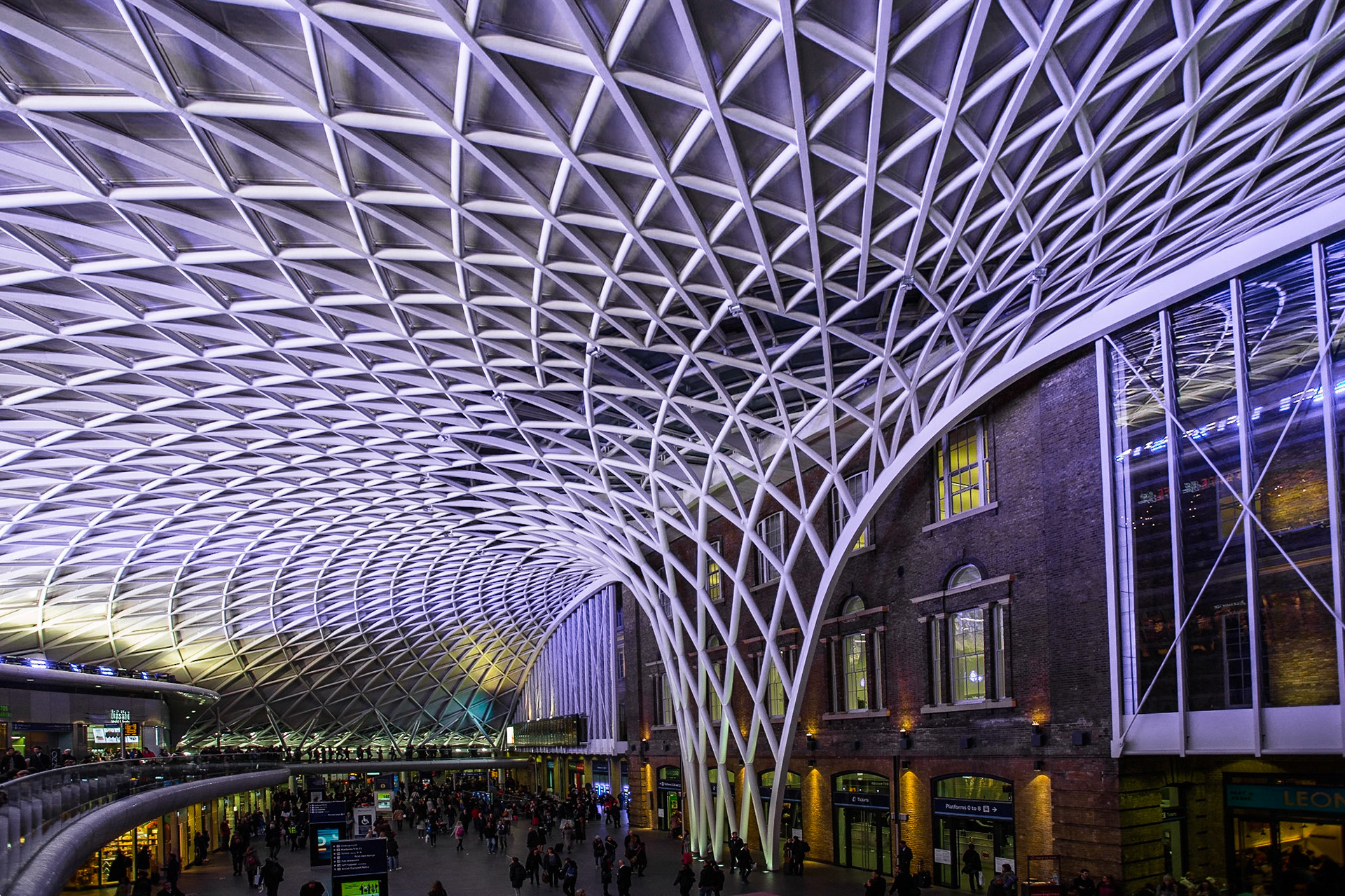 King's Cross Station, London 2016