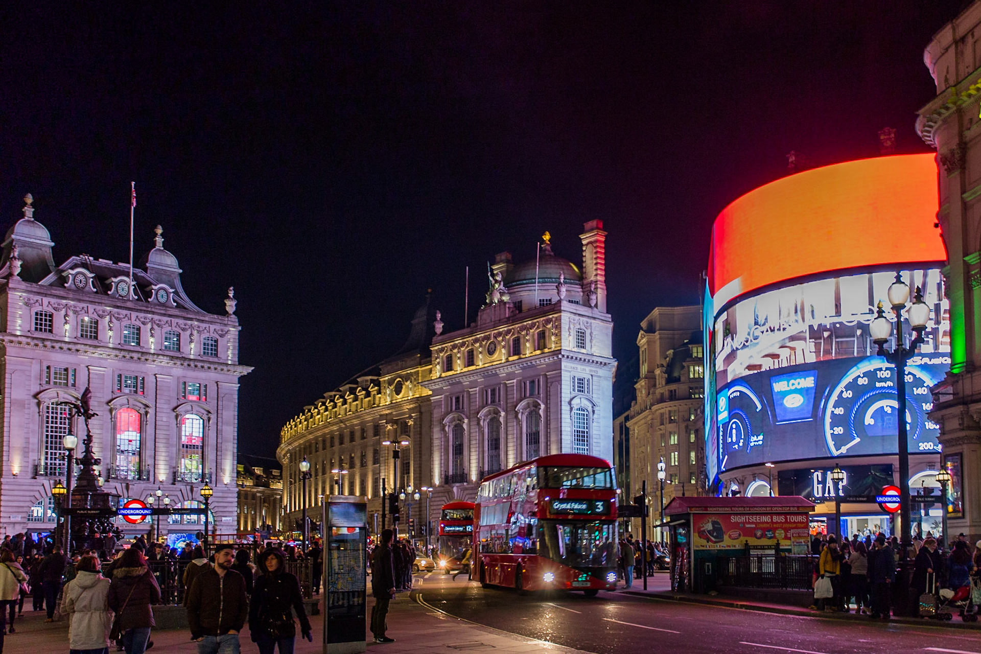 Piccadilly Circus, London 2016