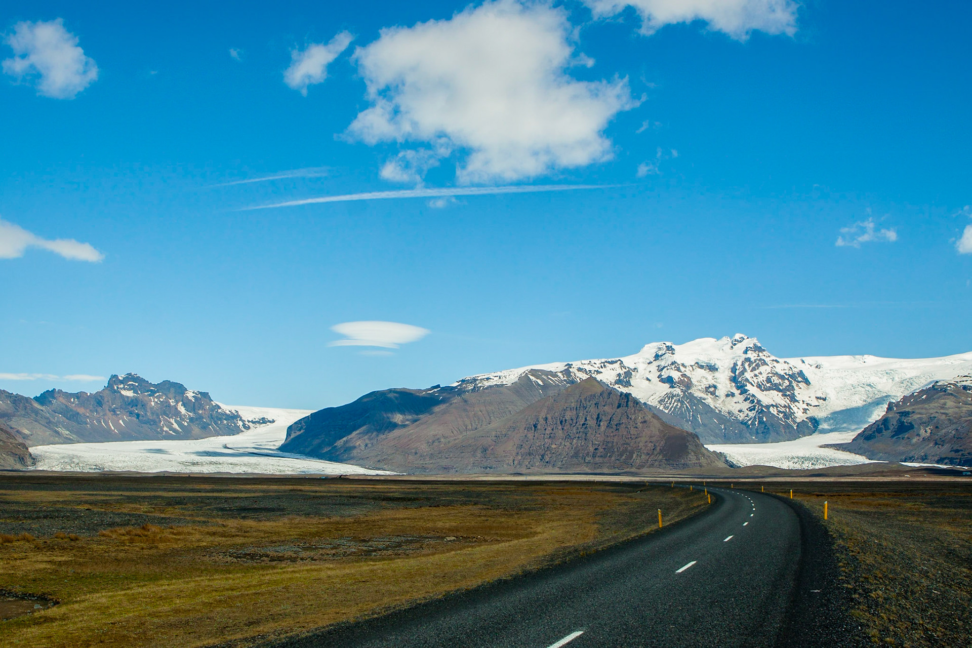 Glaciären Vatnajökul / Glacier Vatnajökul , Skaftafell nationalpark Iceland 2010