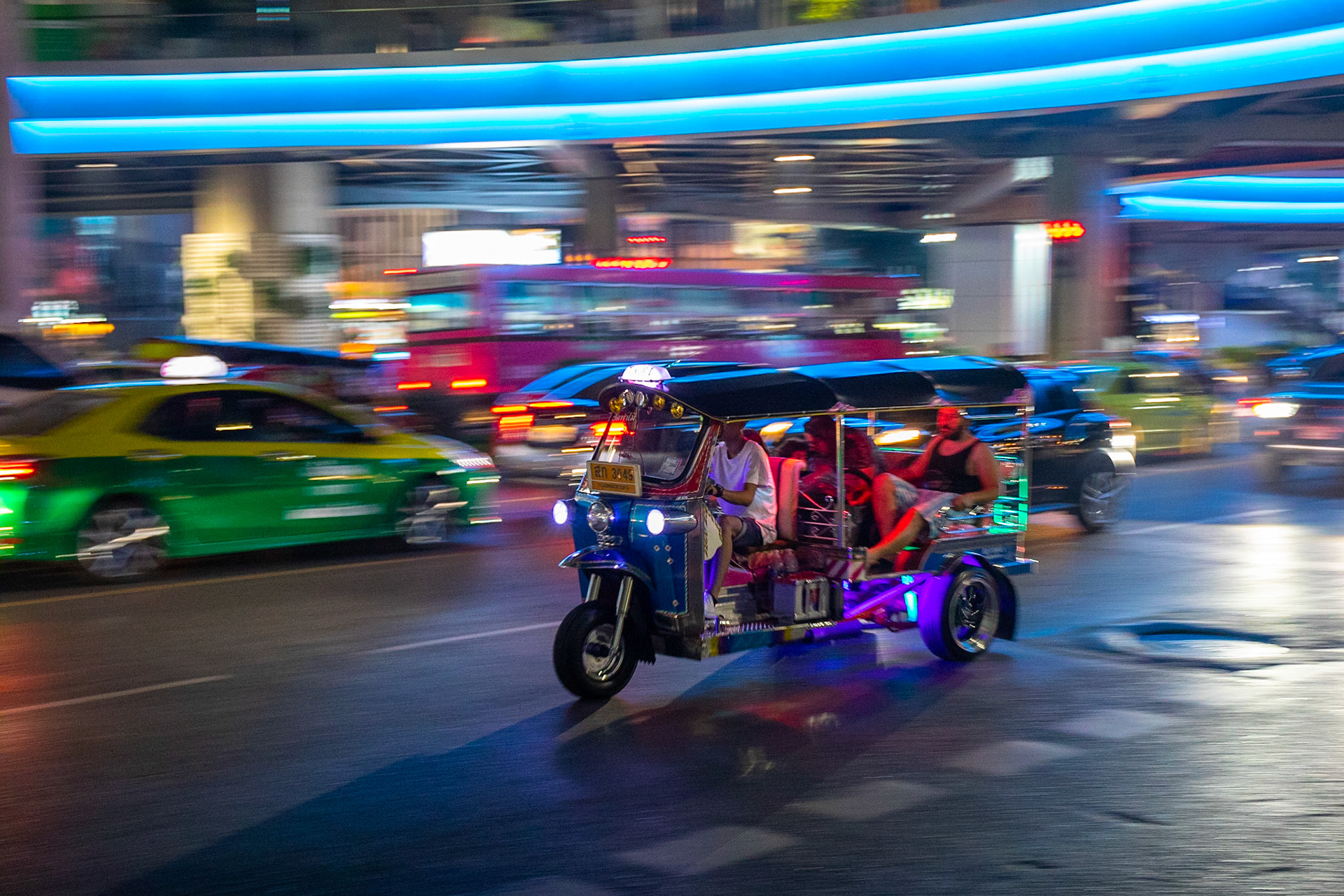Tuktuk, Bangkok Thailand 2019