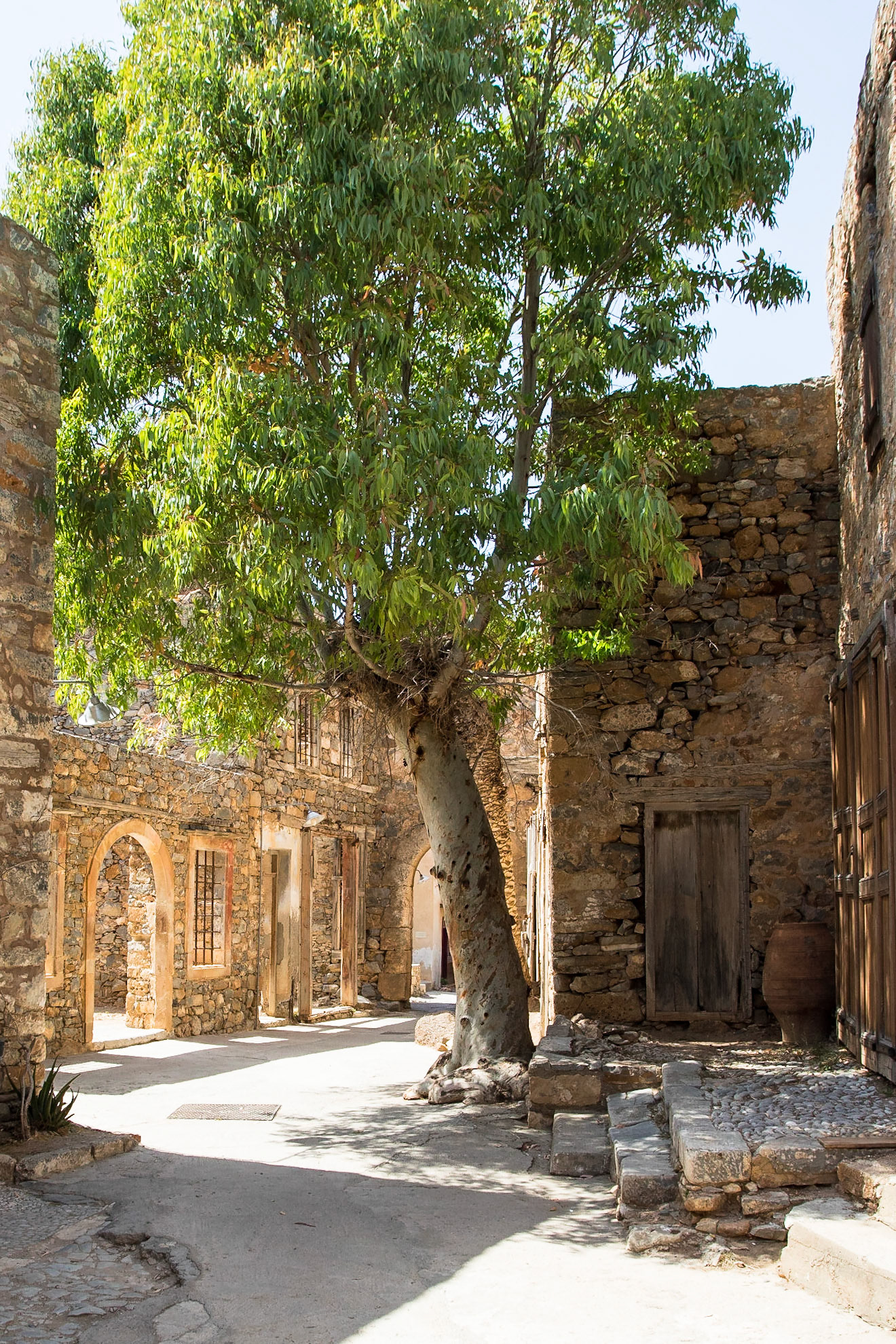 Spinalonga Crete Greece 2015