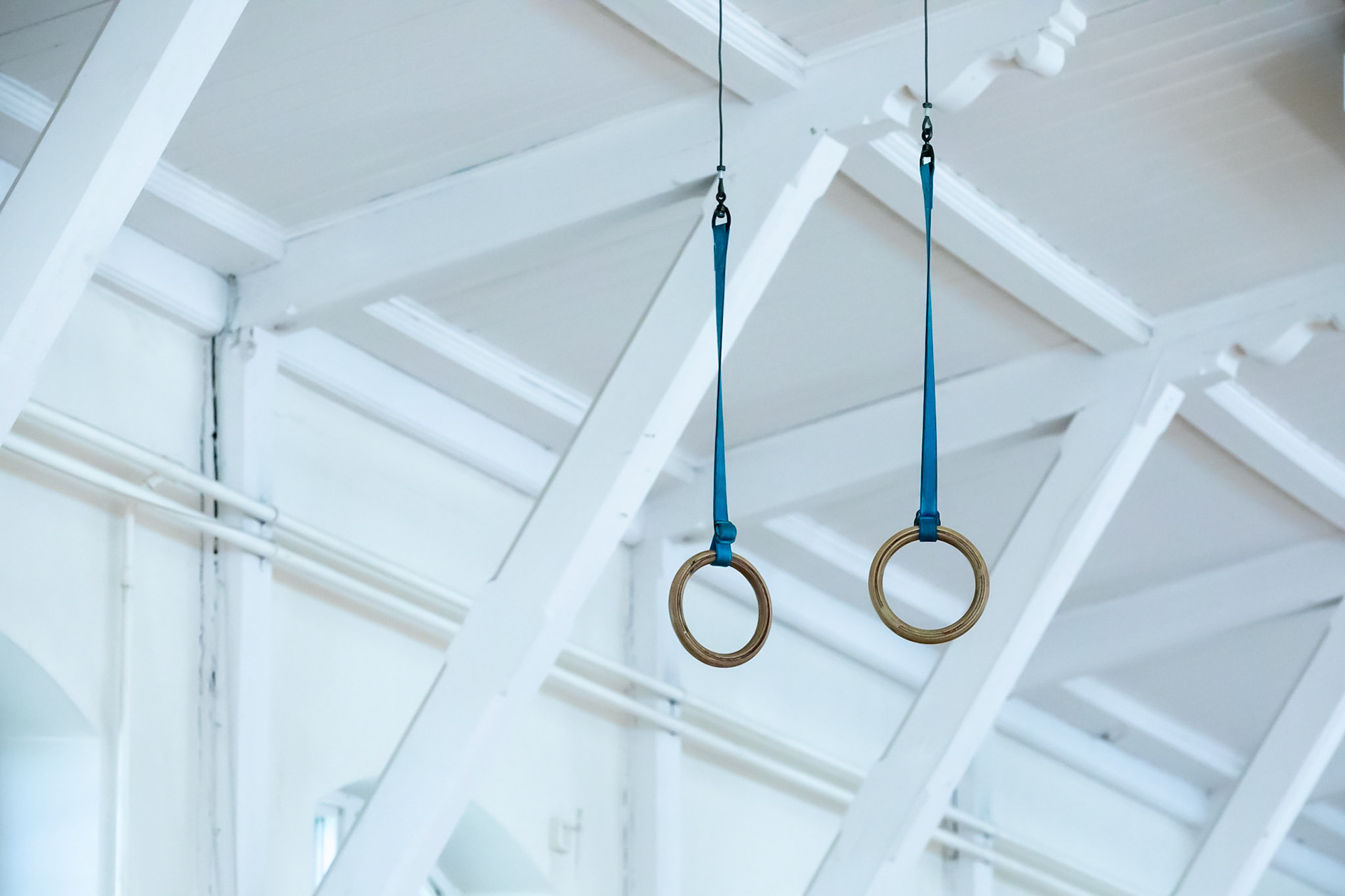 Old sport hall in the miltary buildings in Landskrona 2019