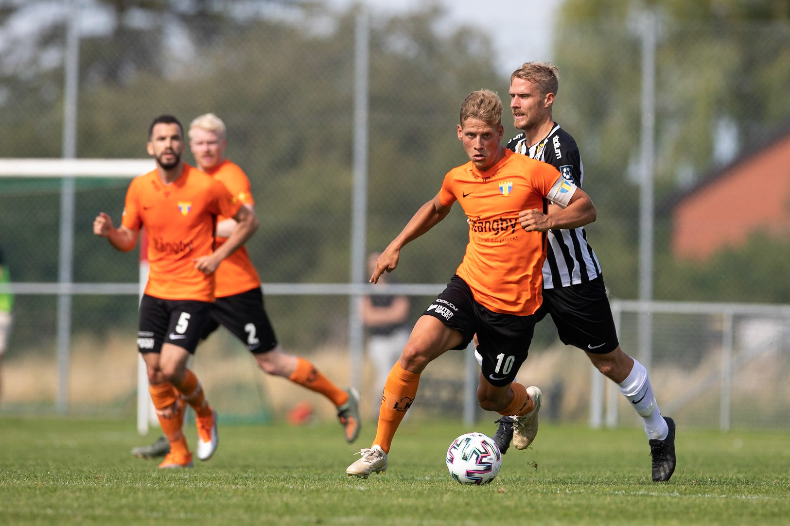 Division 1 Torns IF - Landskrona BoIS 0-0 2020: Tobias Karlsson med full fart framåt