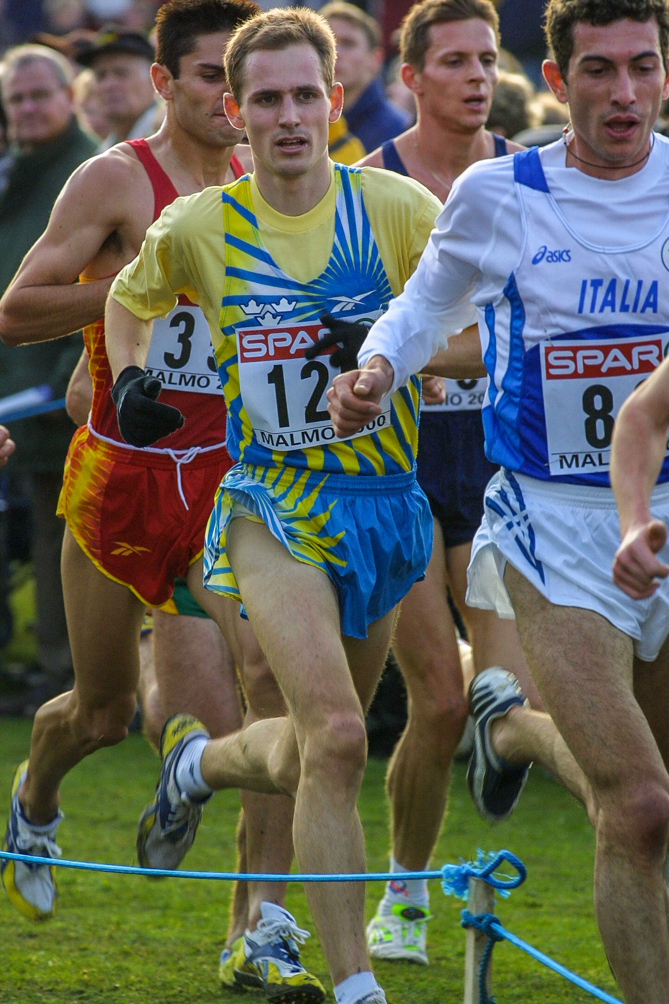 Claes Nyberg finished 15th  at the European Cross Country championship in Malmö 2000.