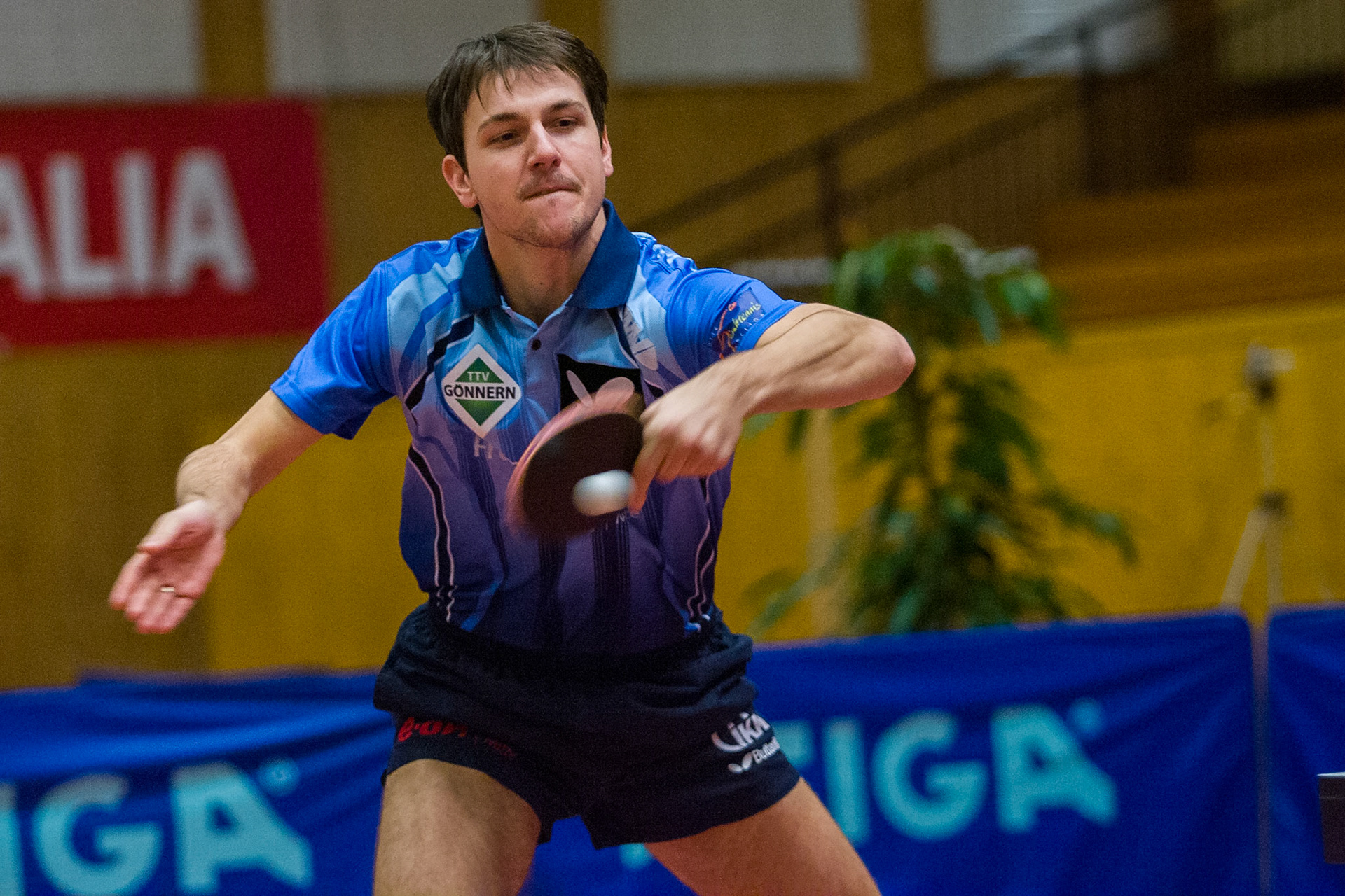 Timo Boll. In the Champions League in Eslöv 2007.