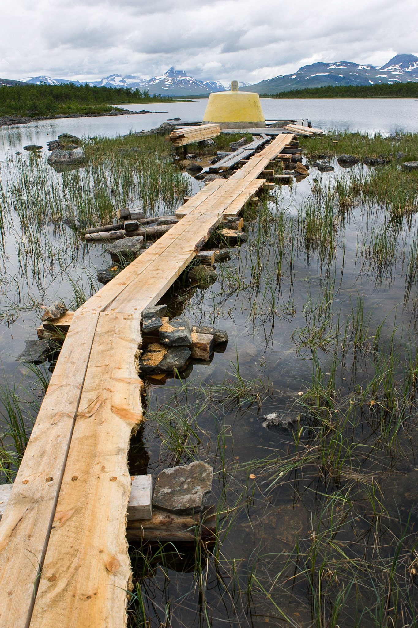 Treriksröset, Sweden Norway Finland 2008