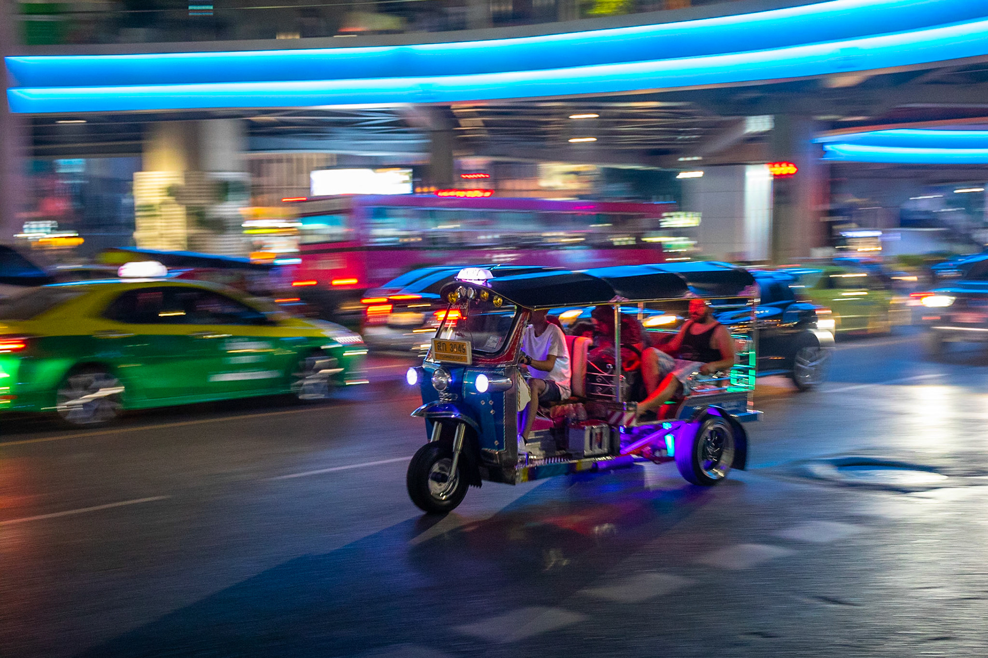 Tuktuk, Bangkok Thailand 2019