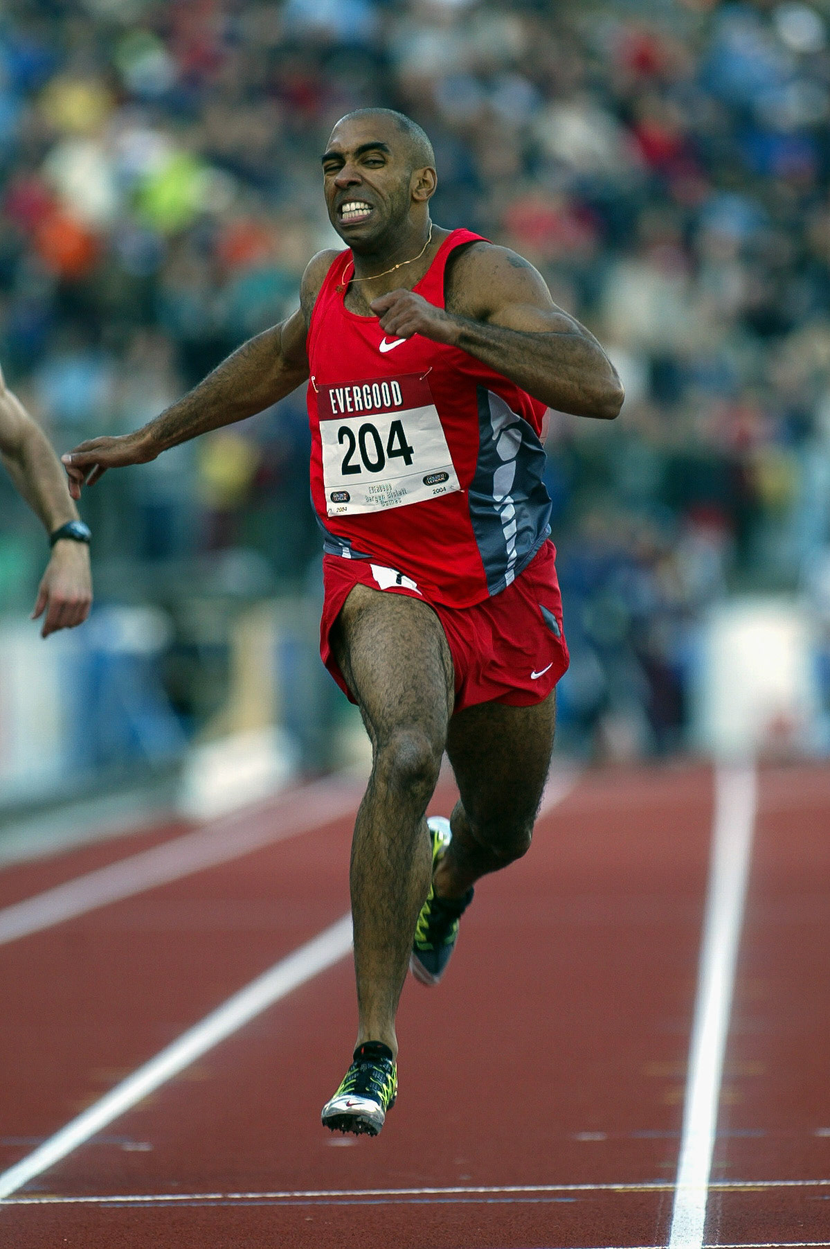 Jimisola Laursen in 400 meter in Bergen .