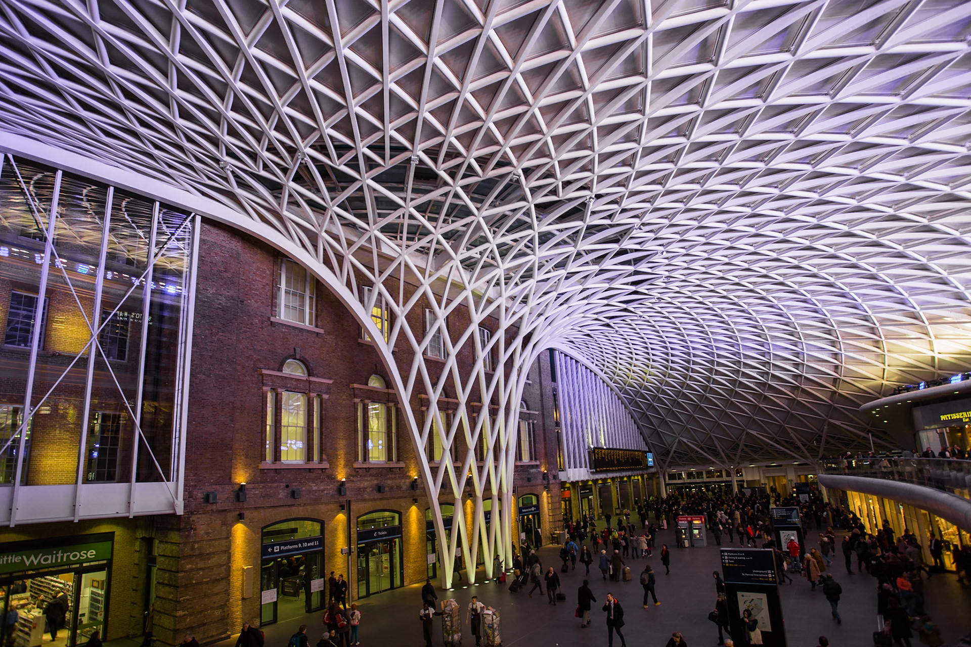 King's Cross Station, London 2016