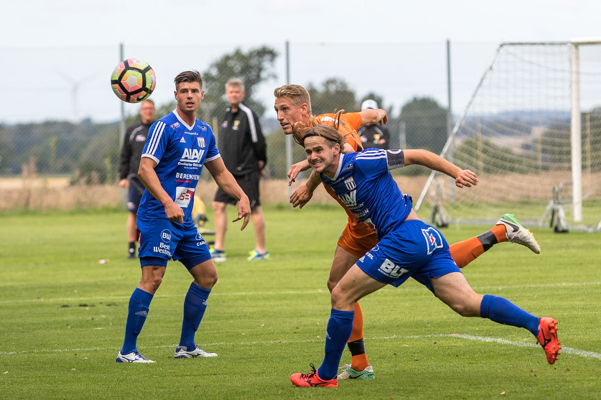 Division 2 Torns IF - Asarums IF 2017: Oscar Ahlgren nickar in matchen enda mål.