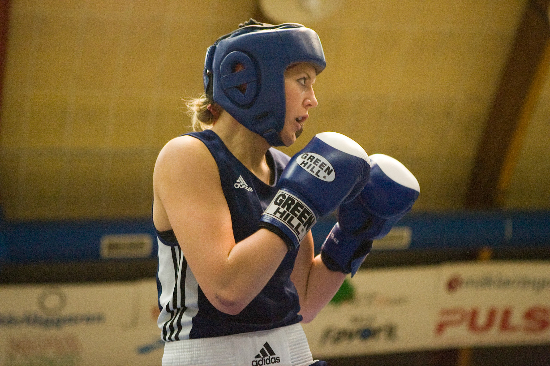 Klara Svensson during the Nordic Championship in Lund 2008.
