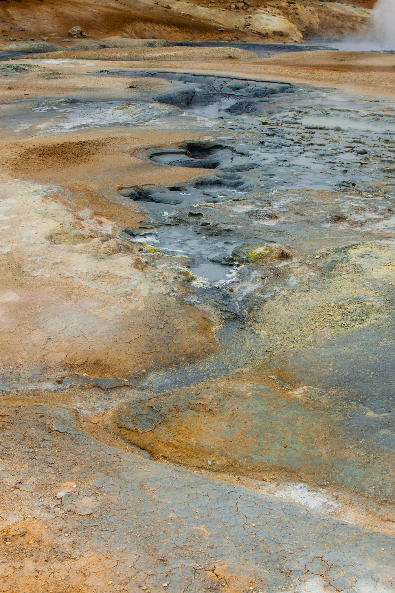Geotermisk källa / Geothermical source,  Namafjall Iceland 2010