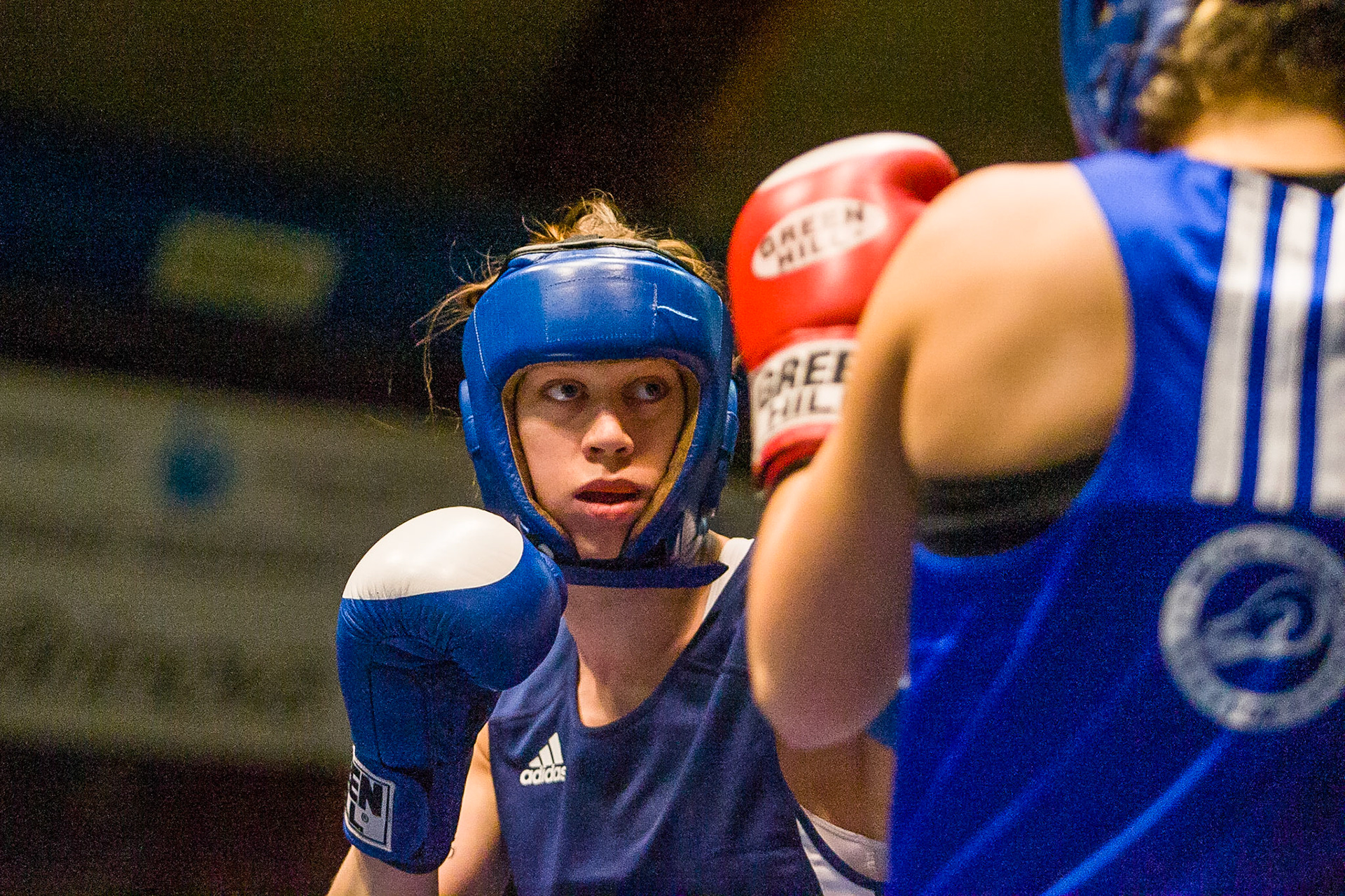 Double hit during the Nordic Championship in Lund 2008.