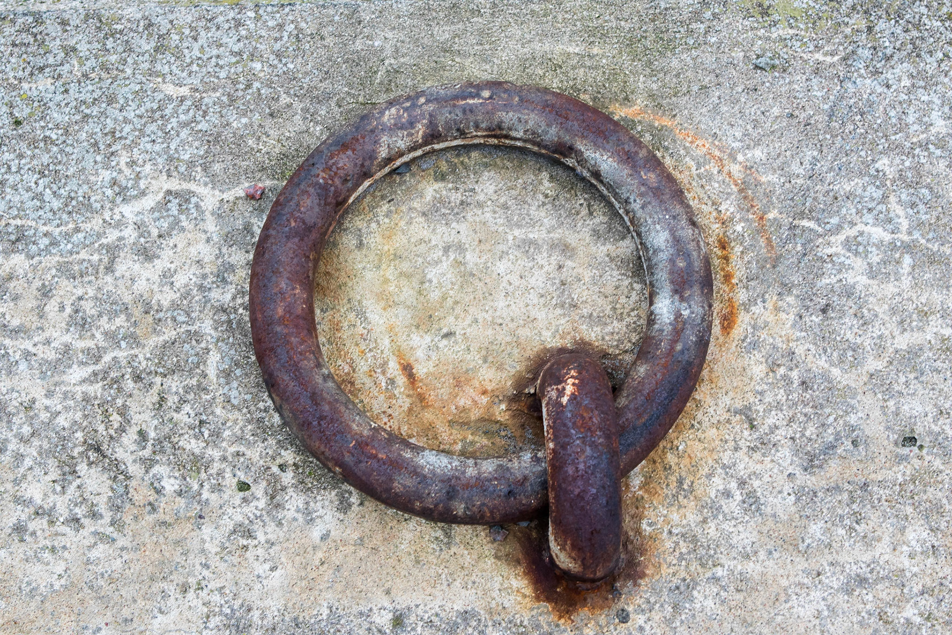 Förtöjningsring / Morring ring, Höllviken 2015