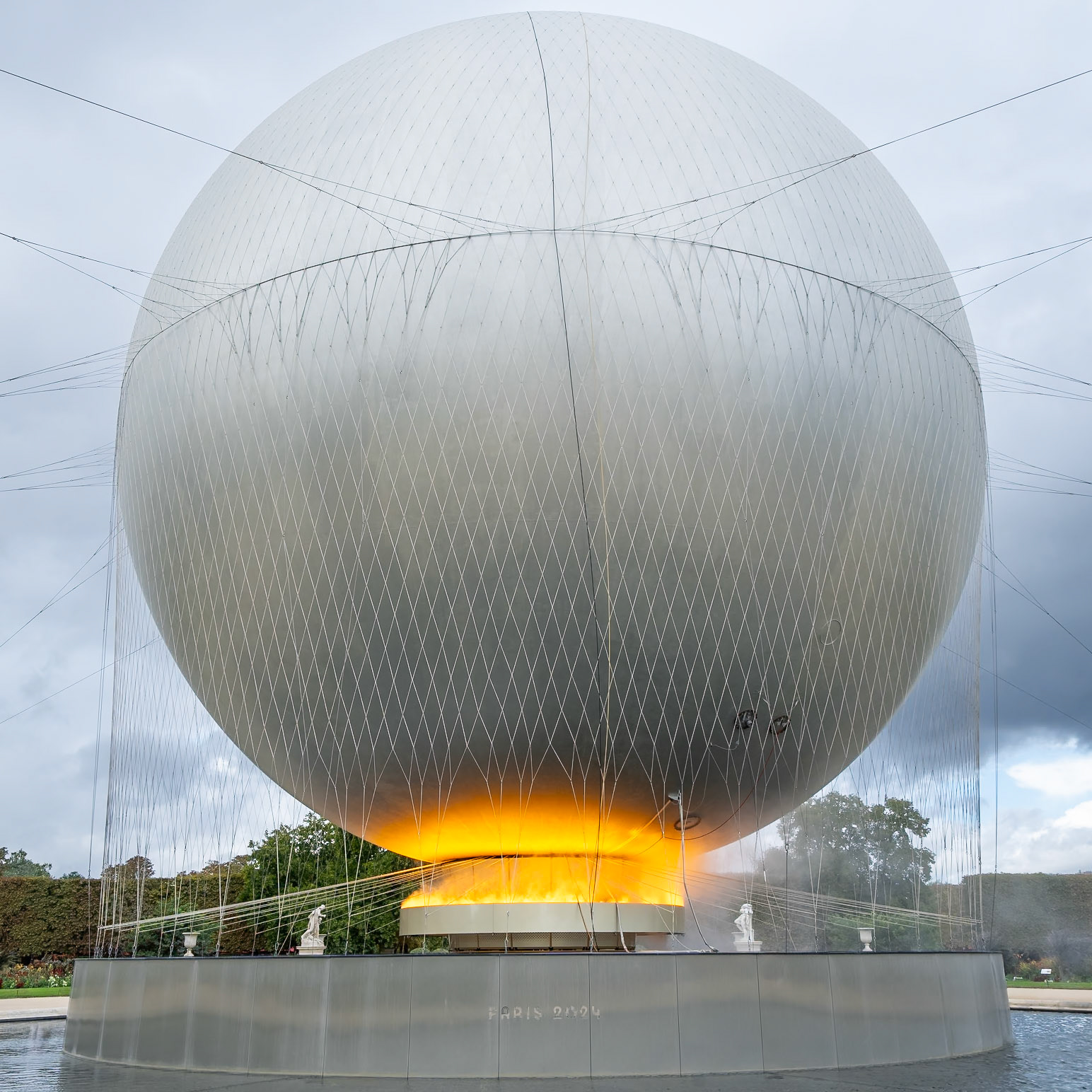 The Olympic Cauldron, Paris France 2025