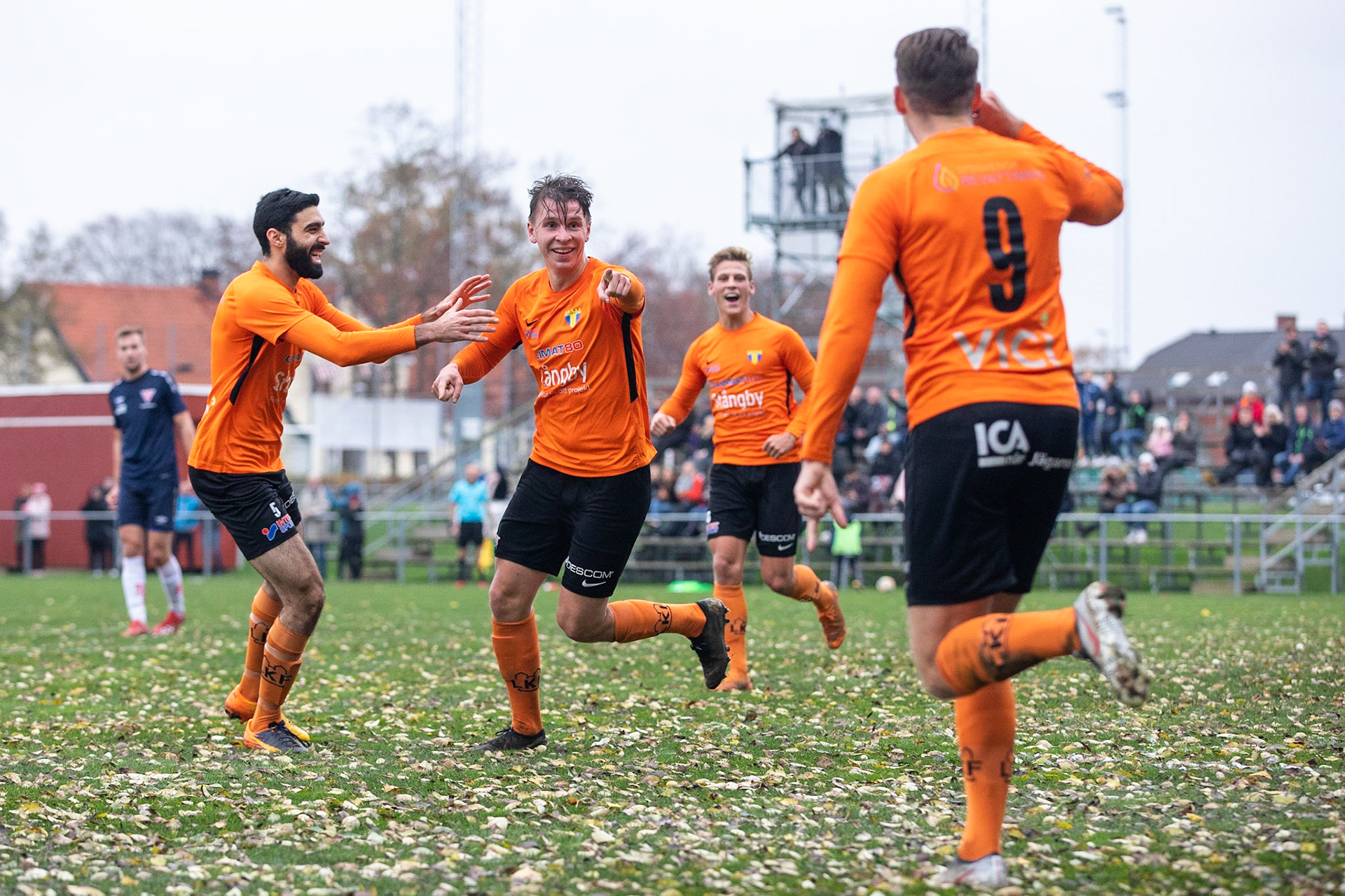 Division 1 Torns IF - Tvååkers IF 2-2 2019: Ludvig Bergman efter sitt andra mål