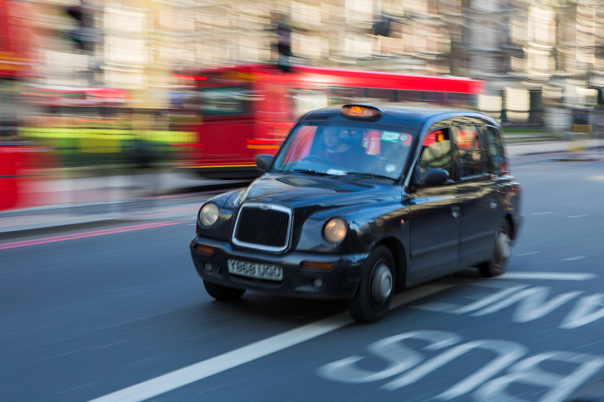 Taxi, London 2016