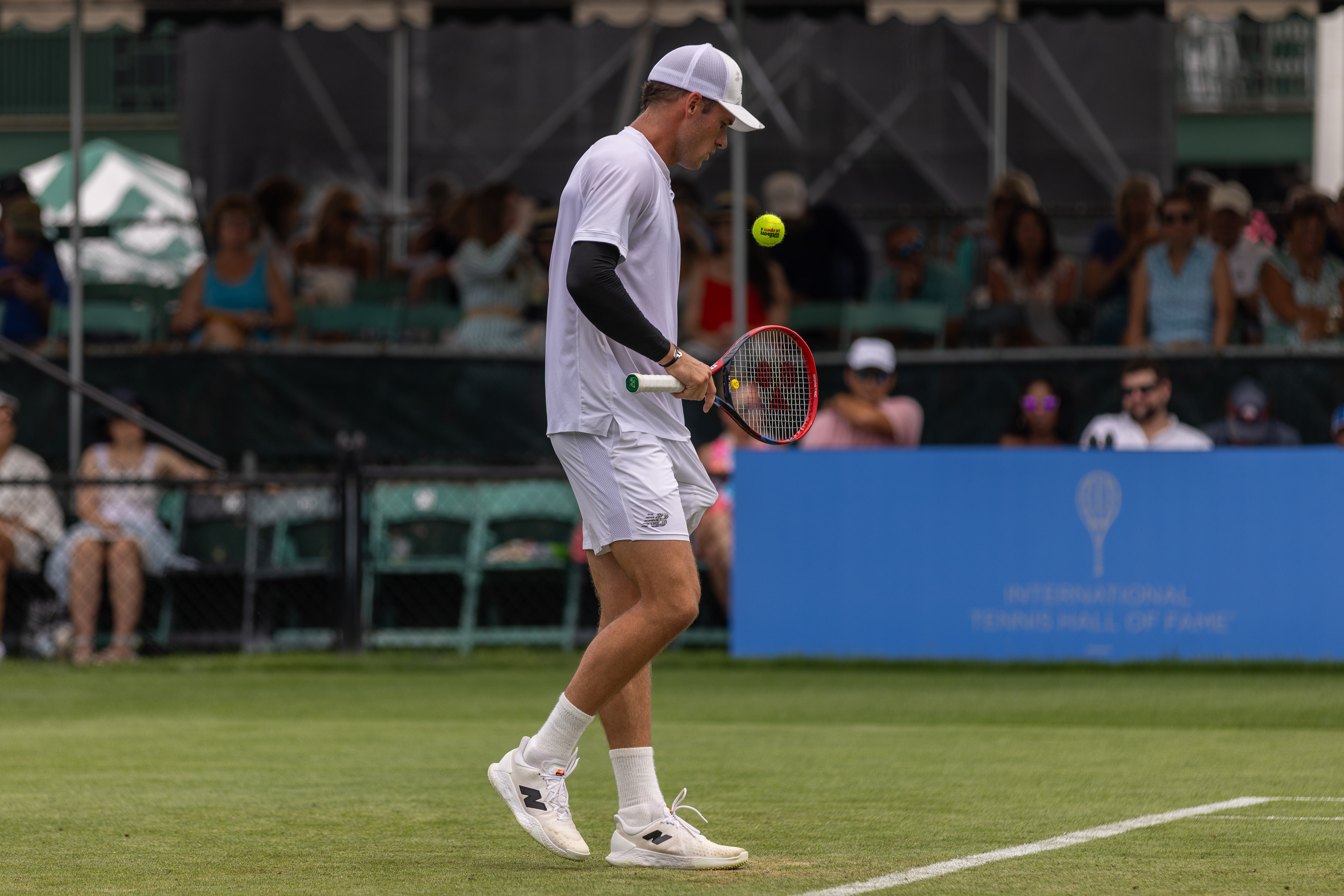 Shot for the Newport Tennis Hall of Fame Open.