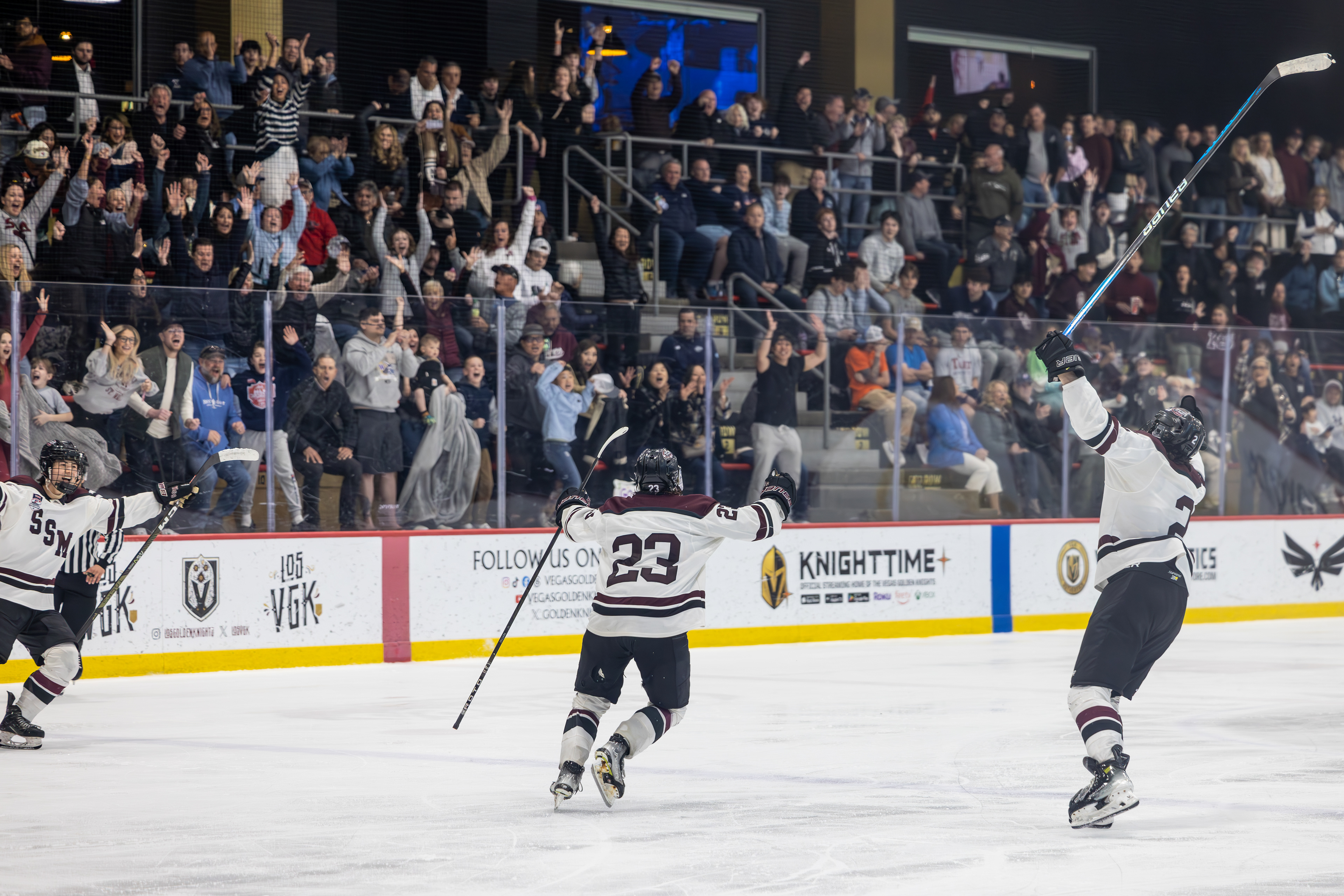 Shot for Shattuck St. Mary's Hockey.