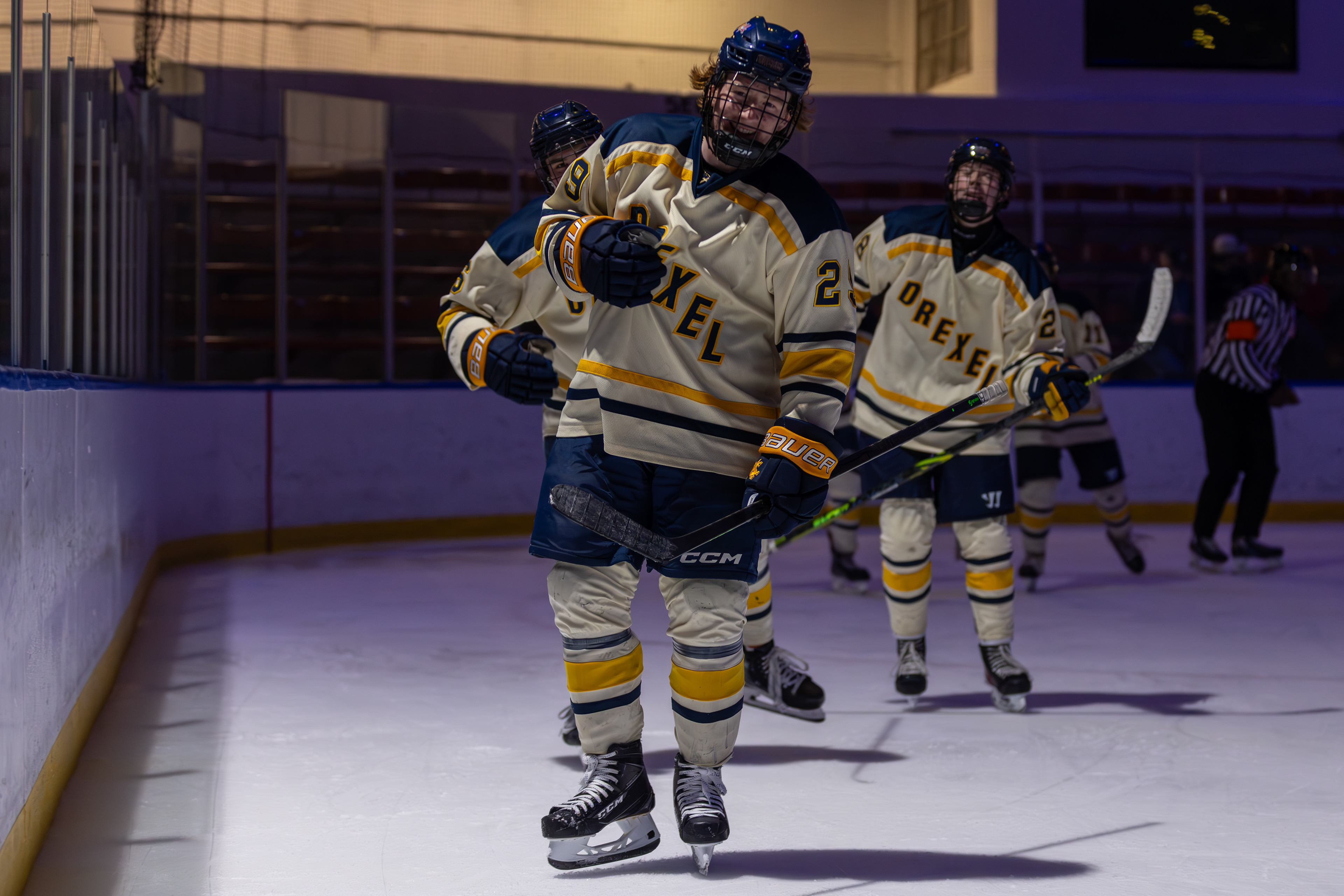 Shot for Drexel Ice Hockey.