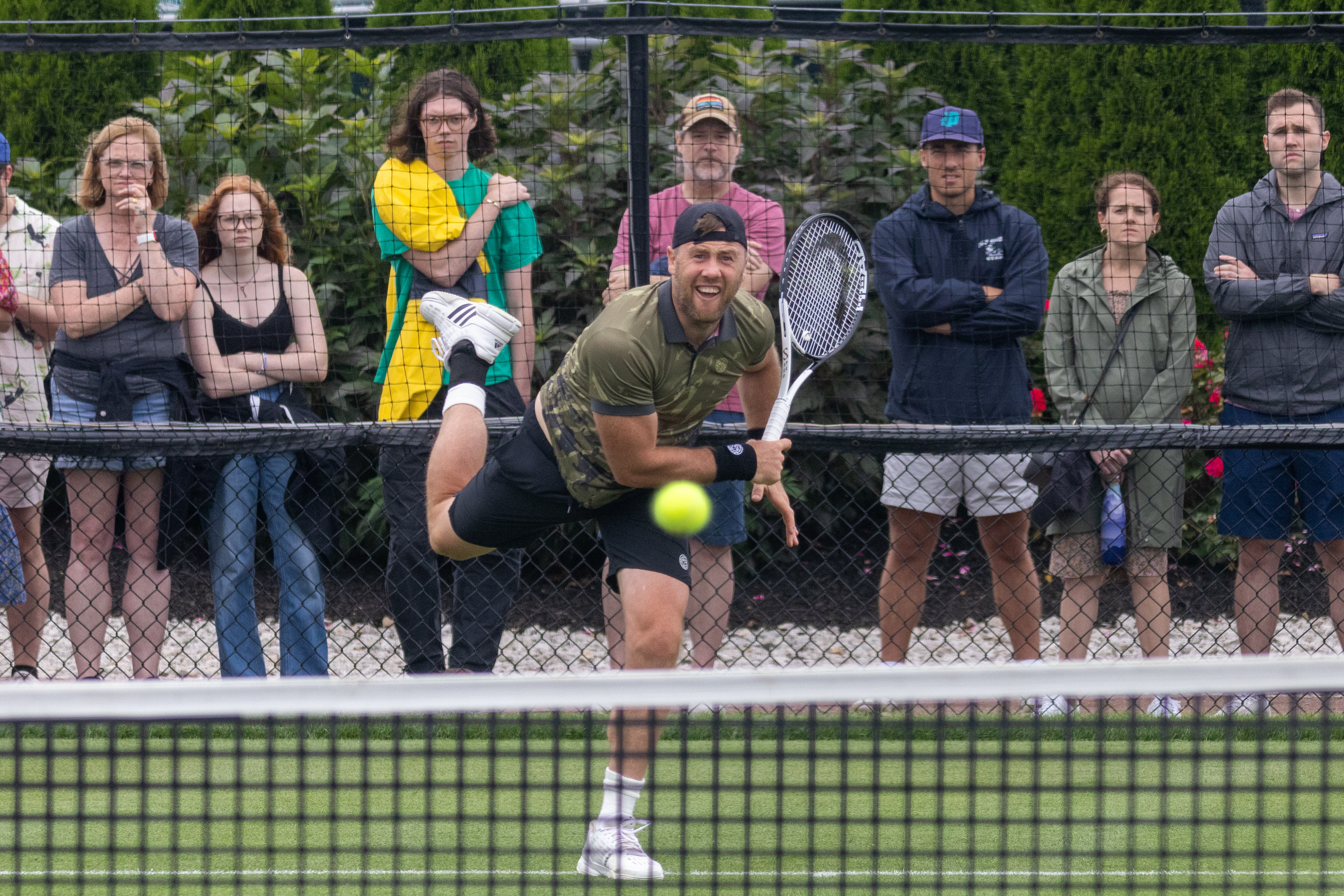 Shot for the Newport Tennis Hall of Fame Open.