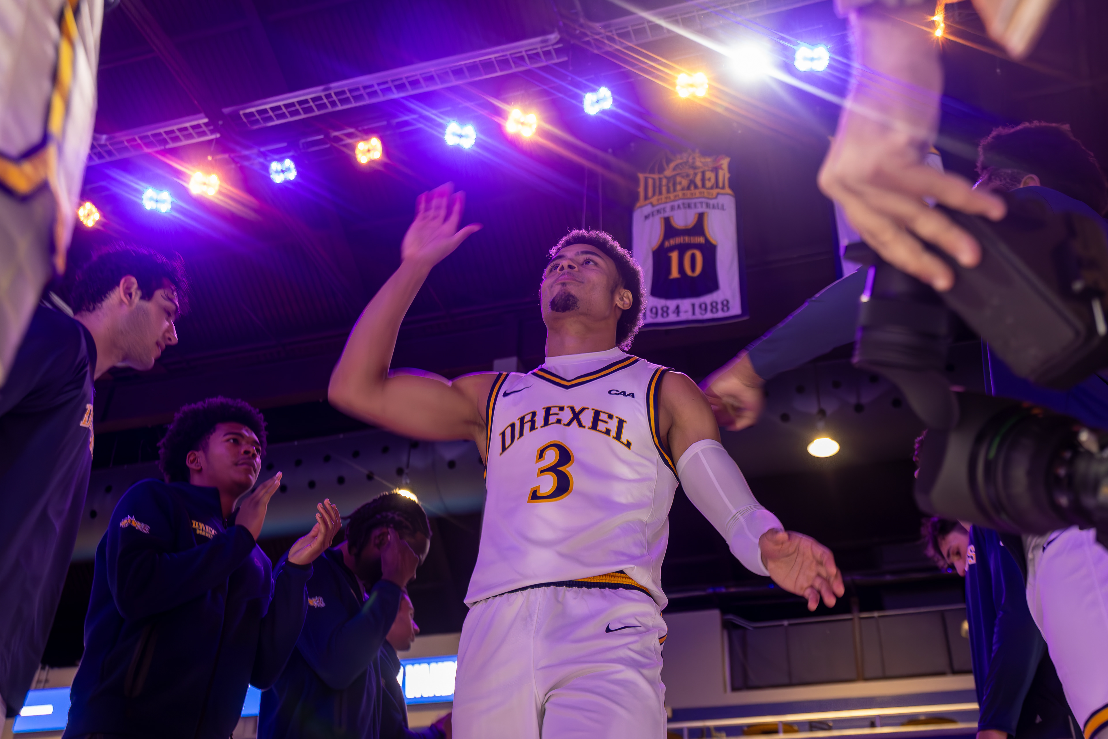 Shot for Drexel Athletics and Drexel Men's Basketball.