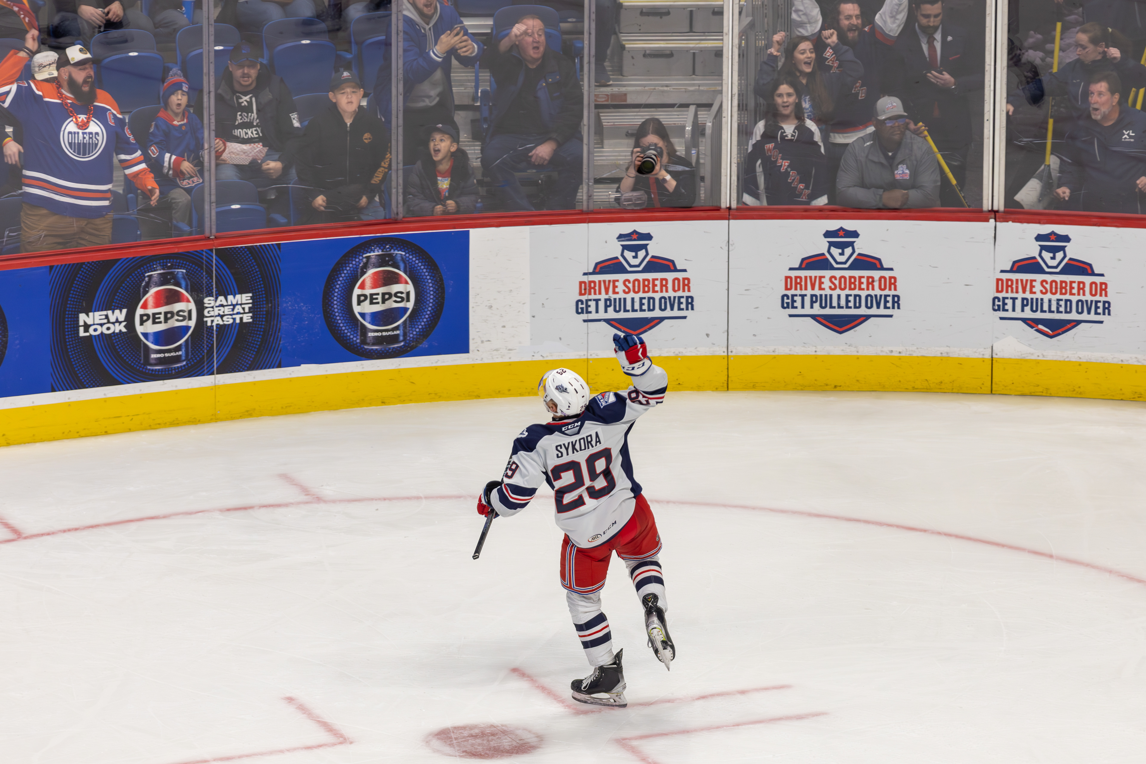 Shot for the Hartford Wolf Pack. 