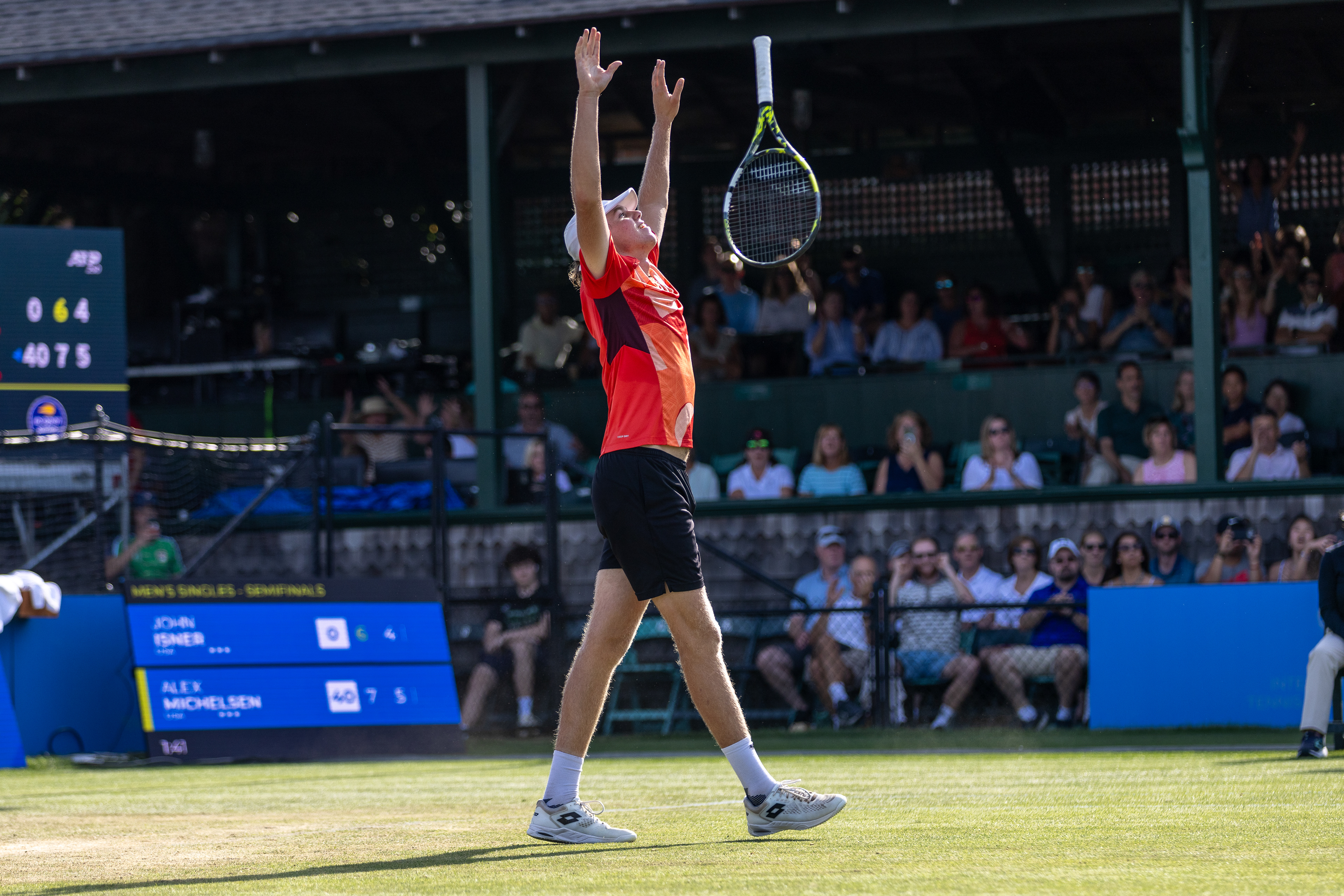 Shot for the Newport Tennis Hall of Fame Open.