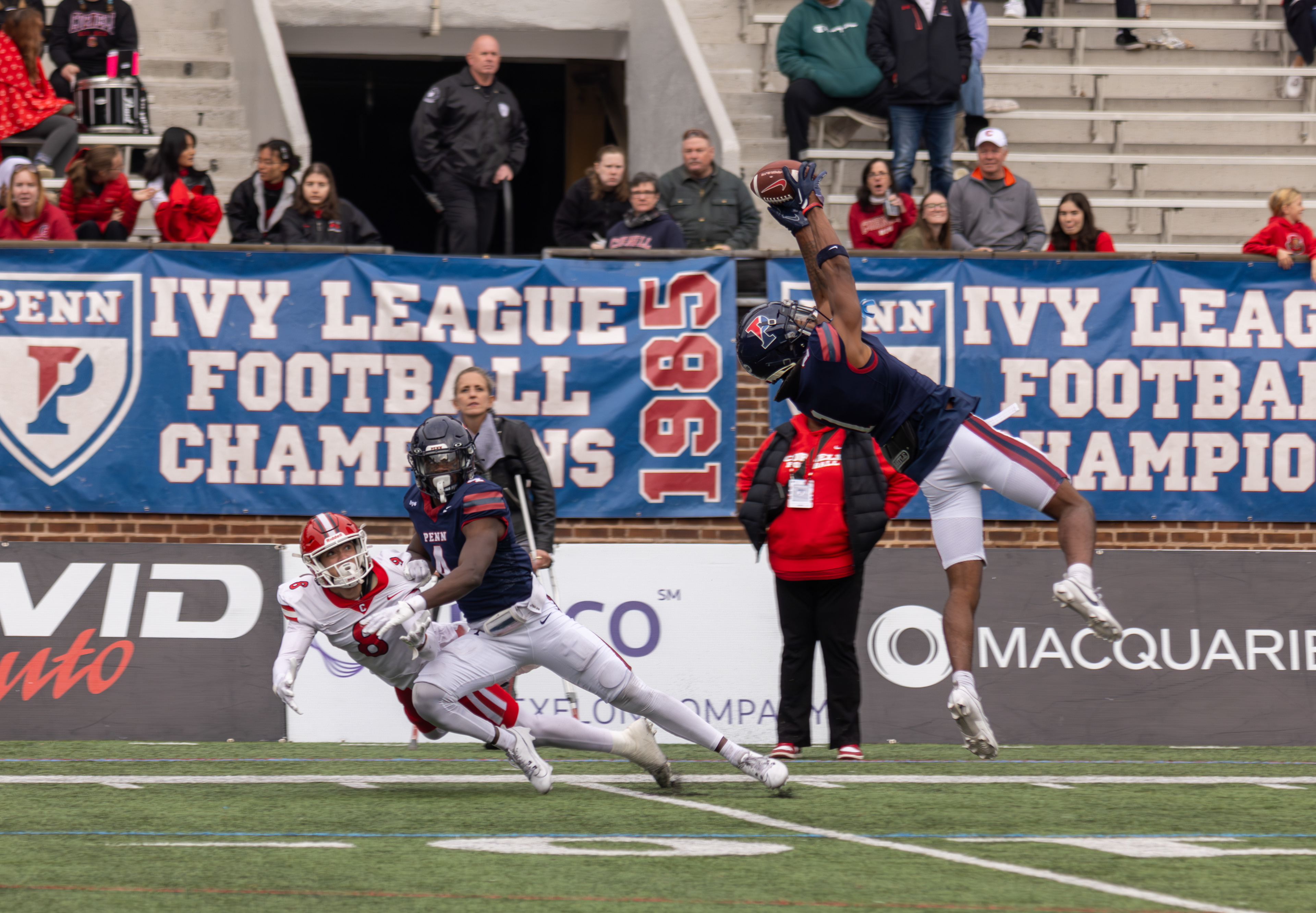 Shot for University of Pennsylvania Football. 