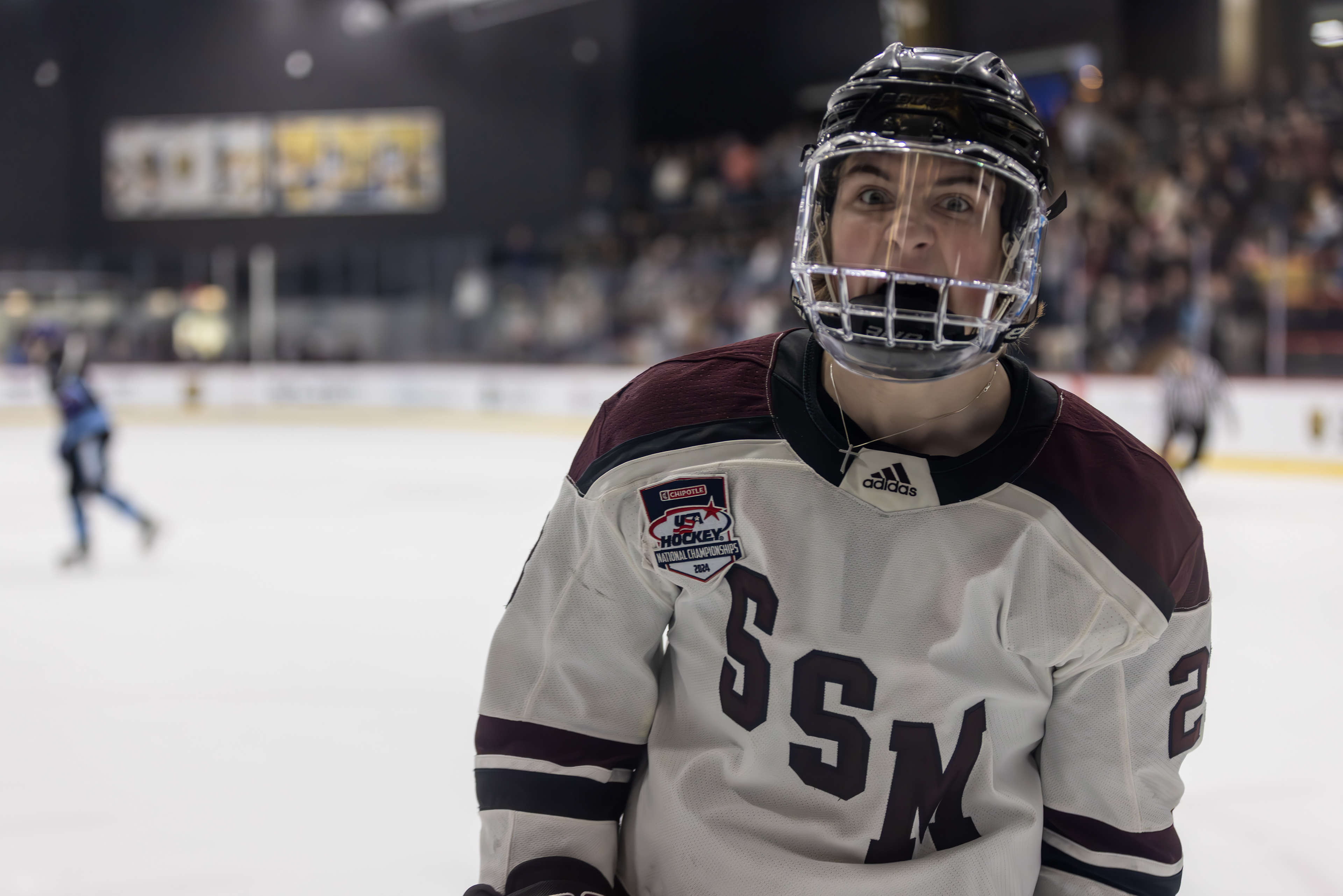 Shot for Shattuck St. Mary's Hockey.