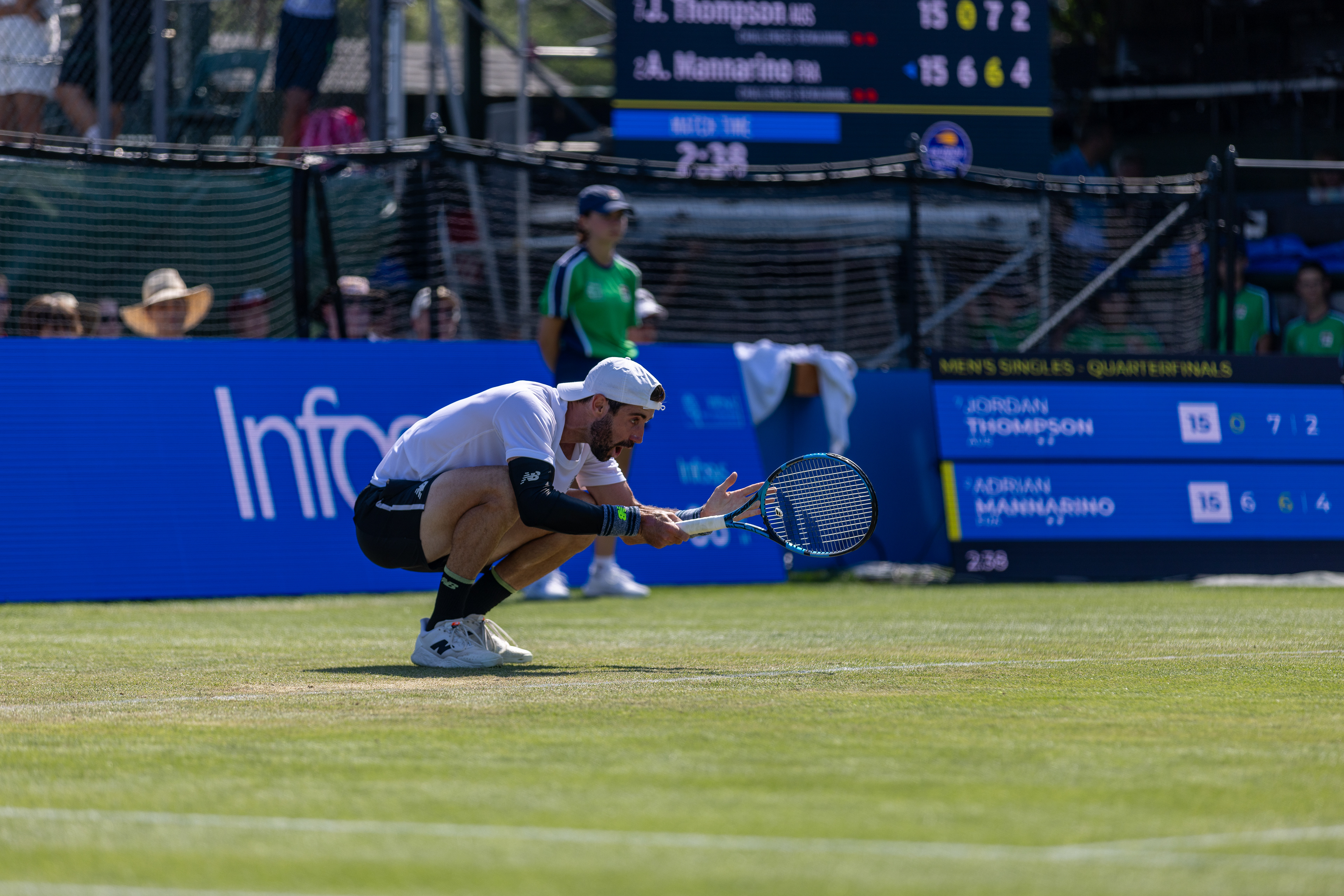 Shot for the Newport Tennis Hall of Fame Open.